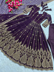 Designer Anarkali Gown In New Fancy Style