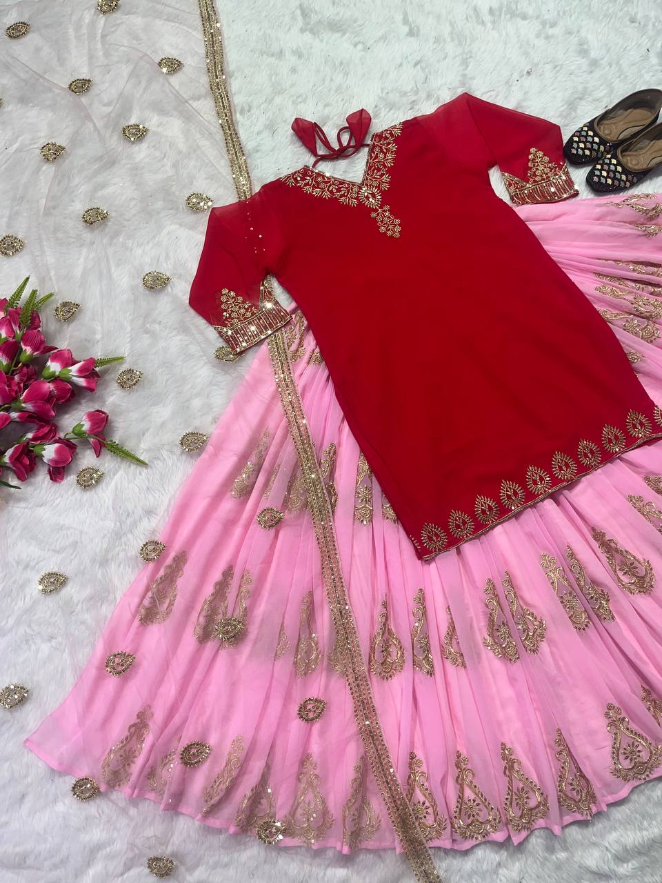 Designer Party Wear Lehenga -Top In New Fancy Style