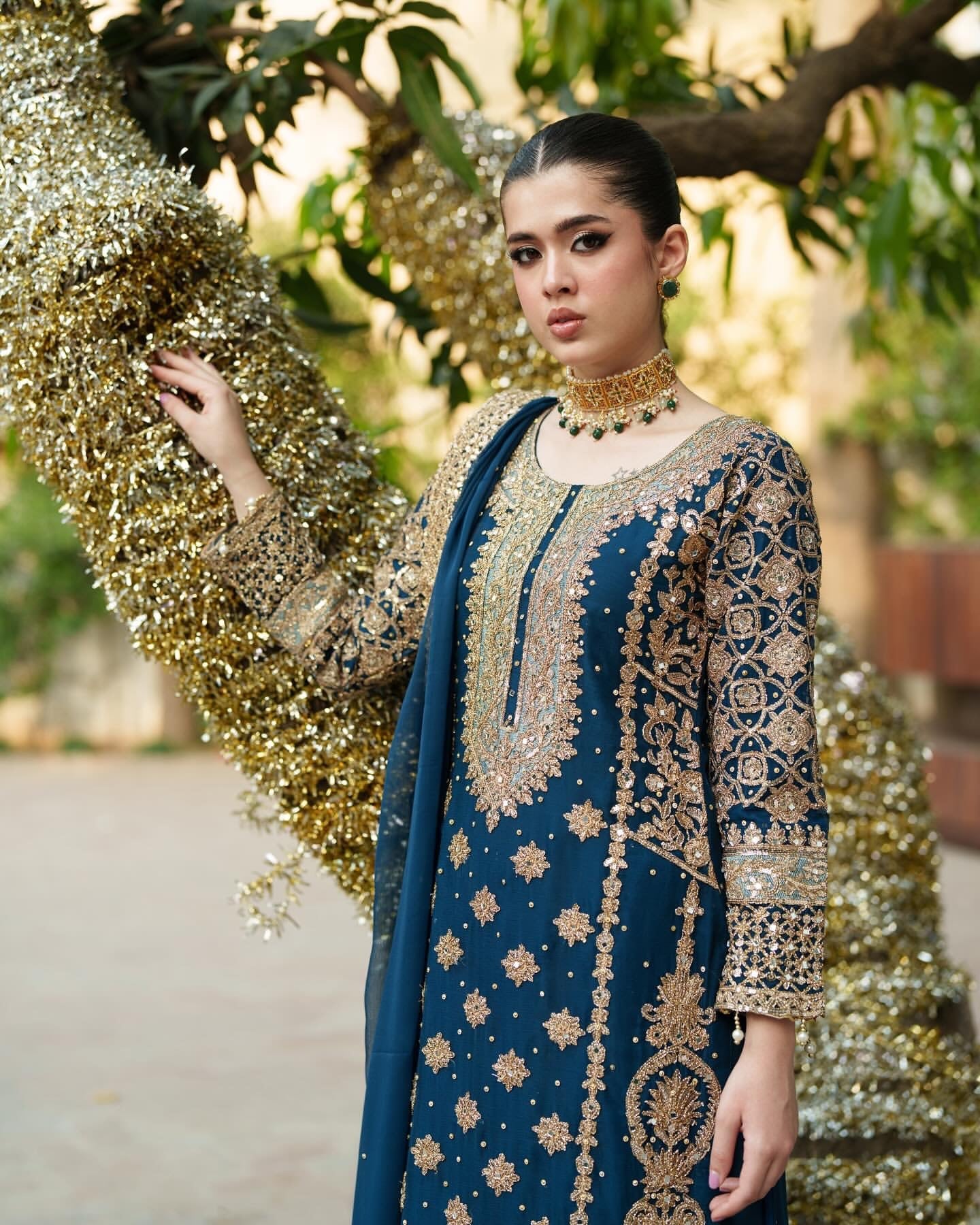 Party Wear Designer Mother Daughter Combination Design