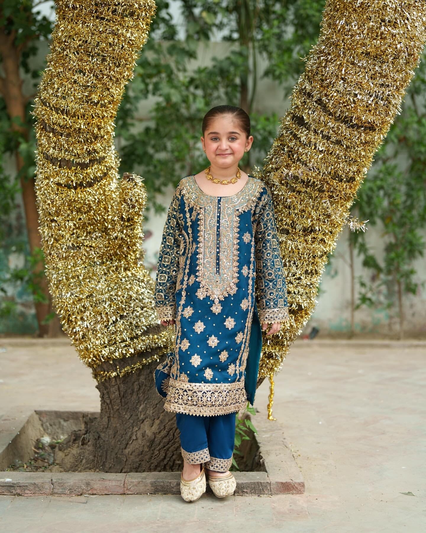 Party Wear Designer Mother Daughter Combination Design
