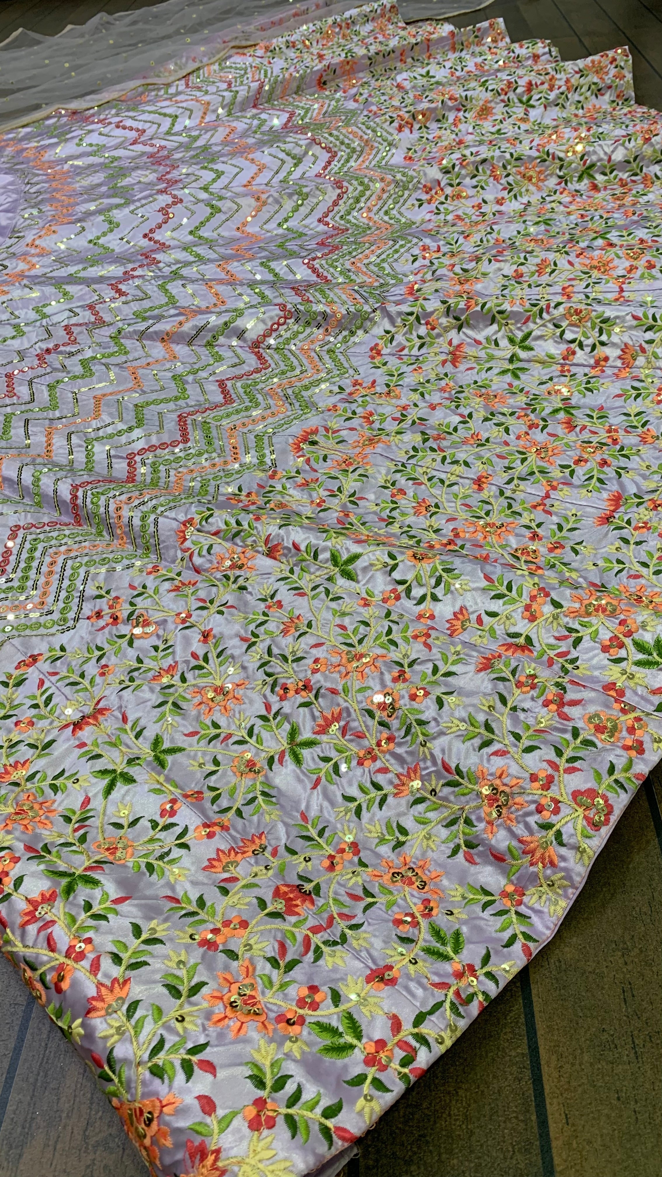 Party Wear Designer Lehenga Choli With Sequence & Thread Work