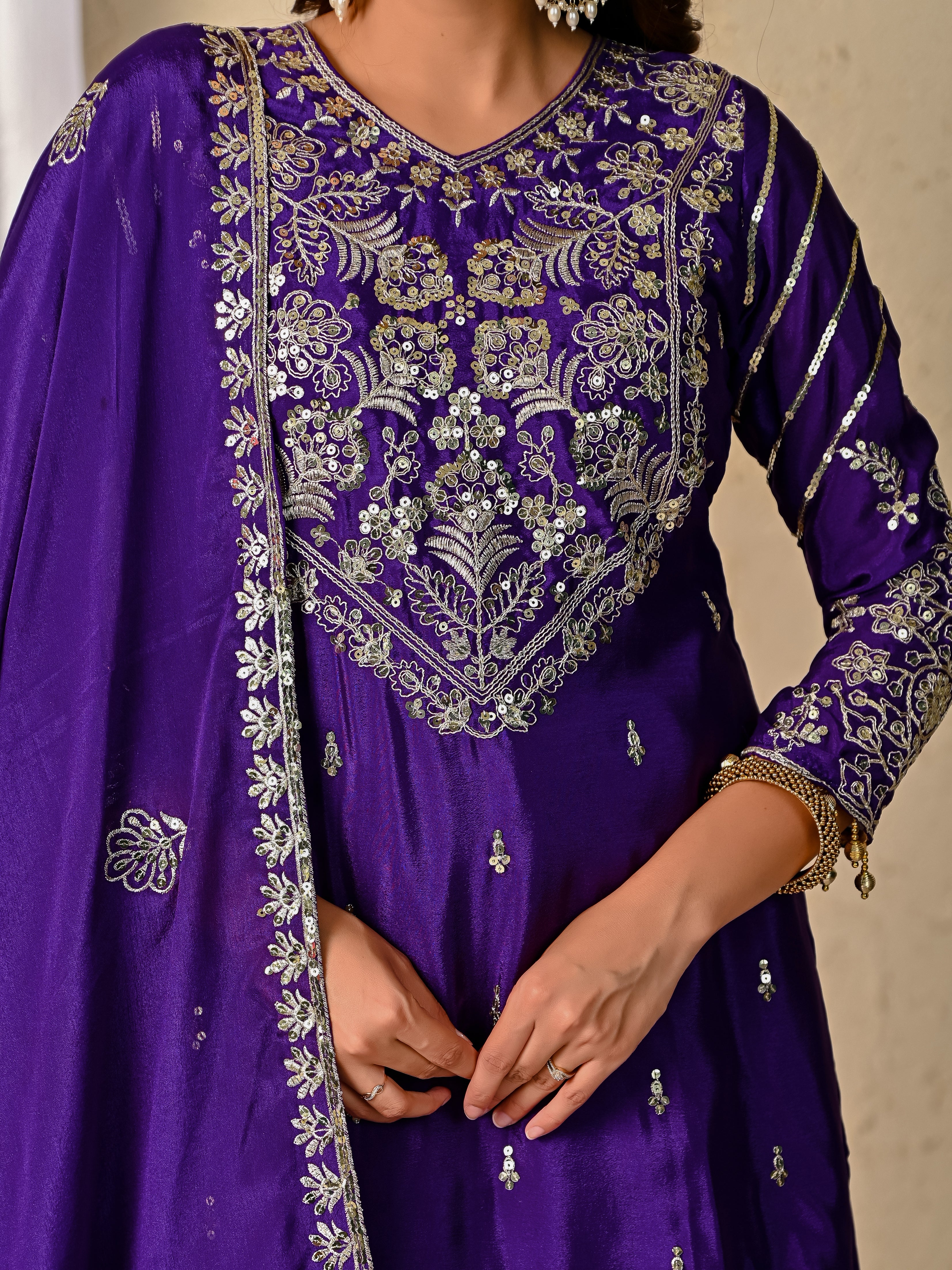 Party Wear Designer Top-Bottom And Beautiful Dupatta