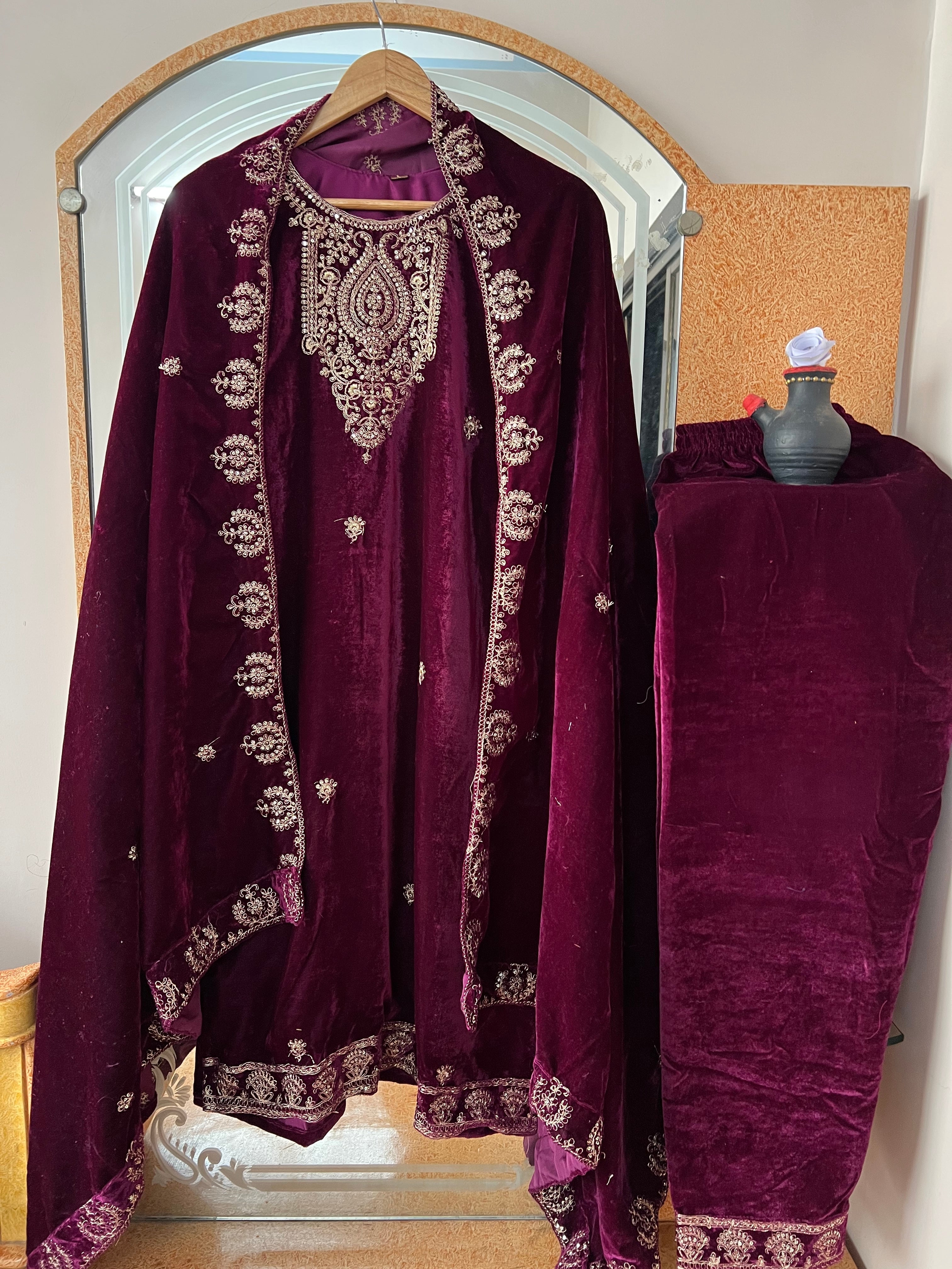 Party Wear Beautiful Top-Bottom And Beautiful Dupatta