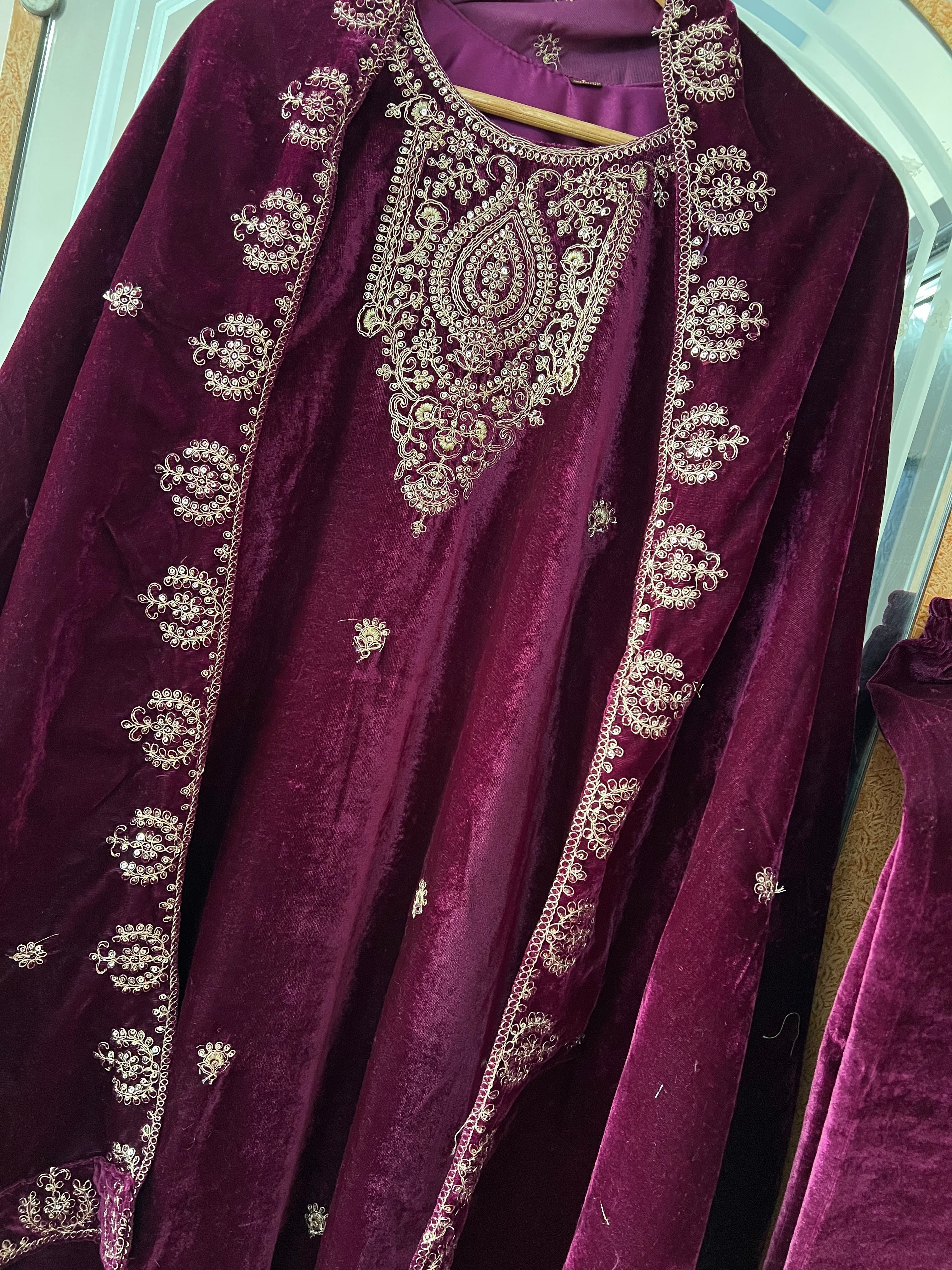 Party Wear Beautiful Top-Bottom And Beautiful Dupatta