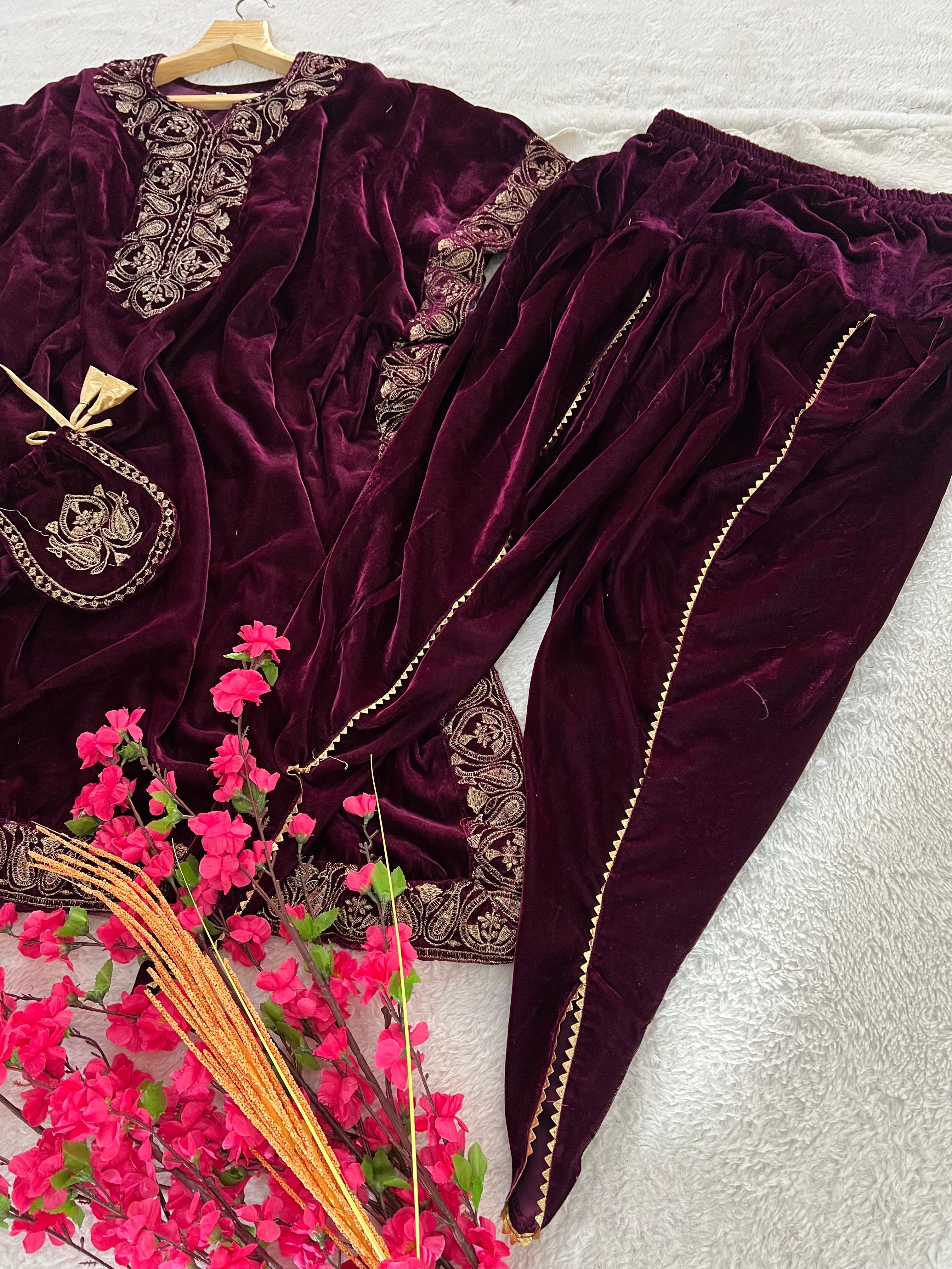 Party Wear Designer Kaftan And Dhoti