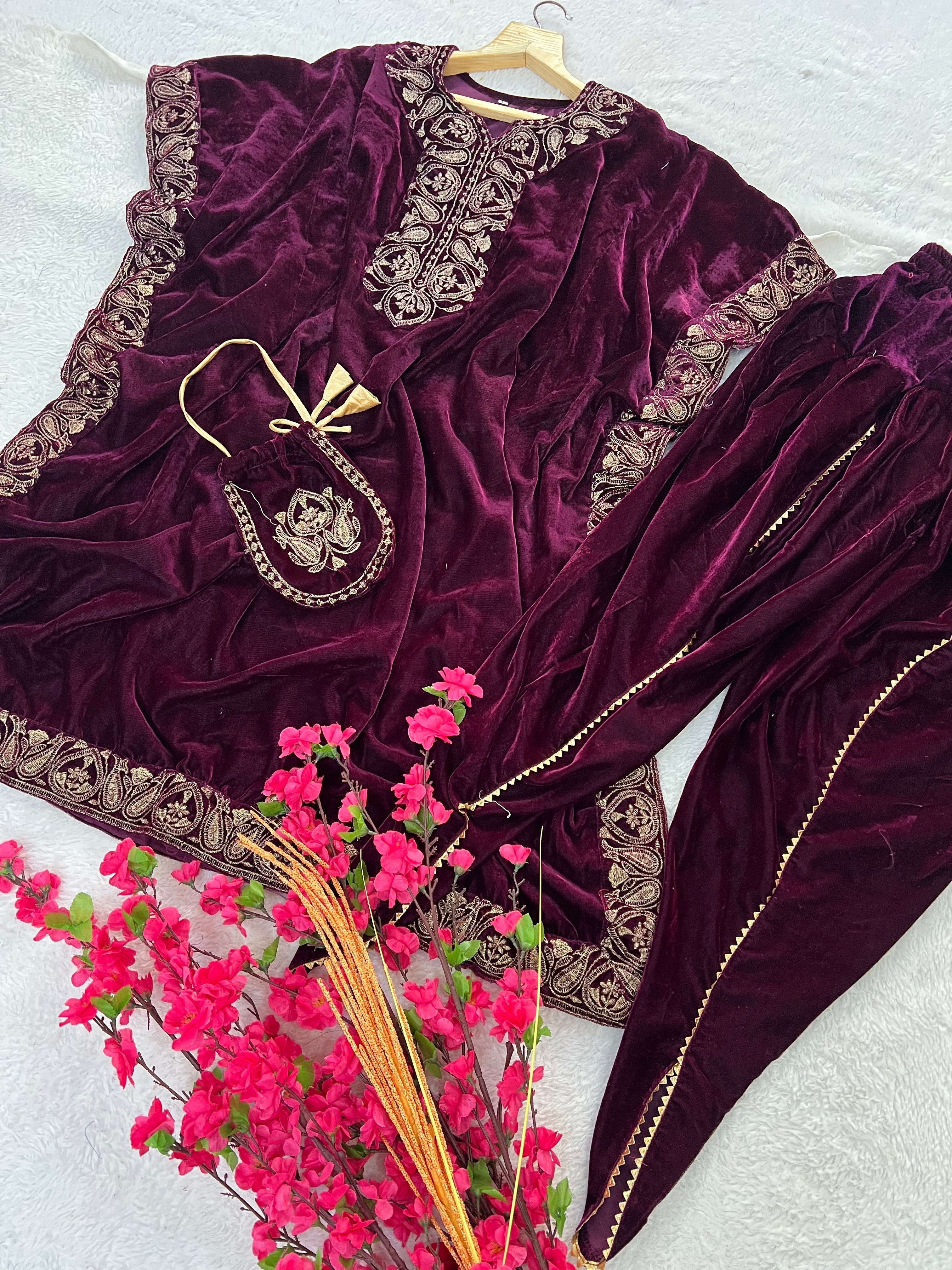 Party Wear Designer Kaftan And Dhoti