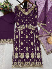Party Wear Beautiful Top-Bottom And Fancy Dupatta