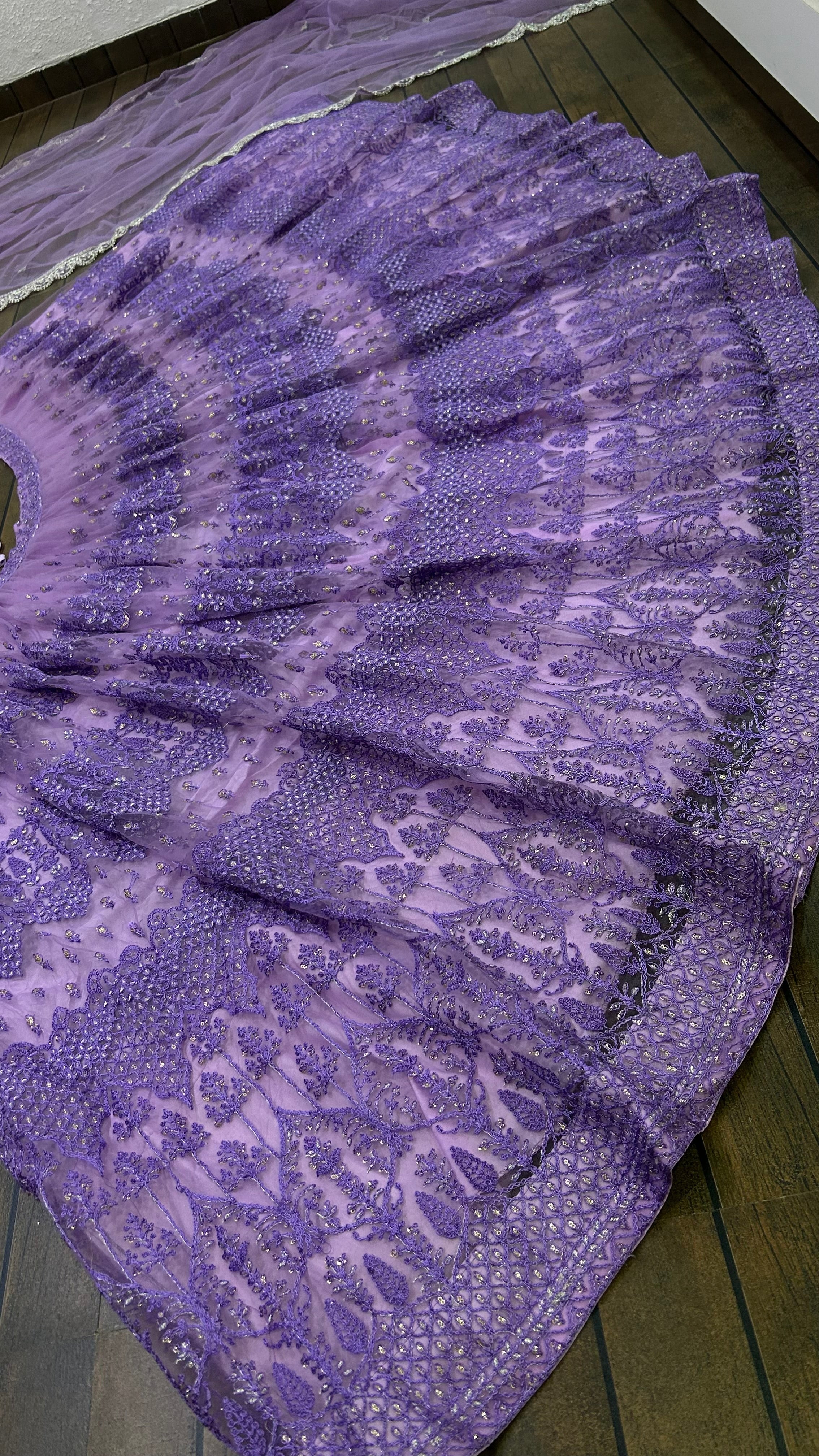 Designer Party Wear Lehenga Choli With Sequence work