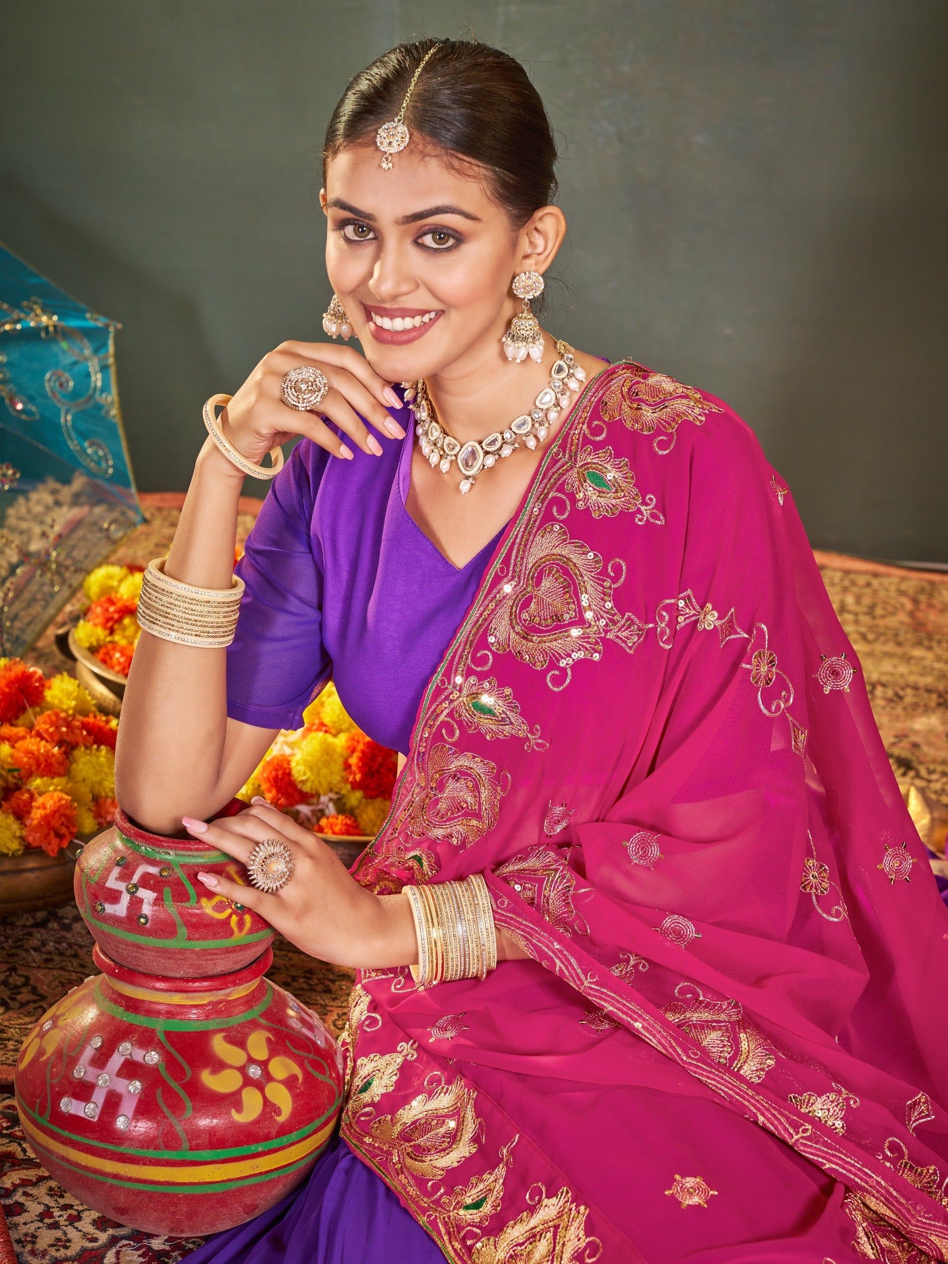 Navratri Special Designer Lehenga Choli With Dupatta