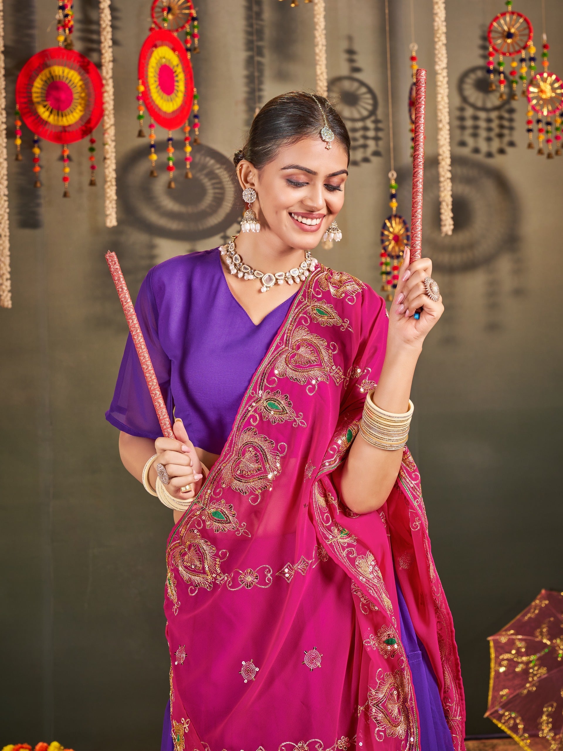 Navratri Special Designer Lehenga Choli With Dupatta