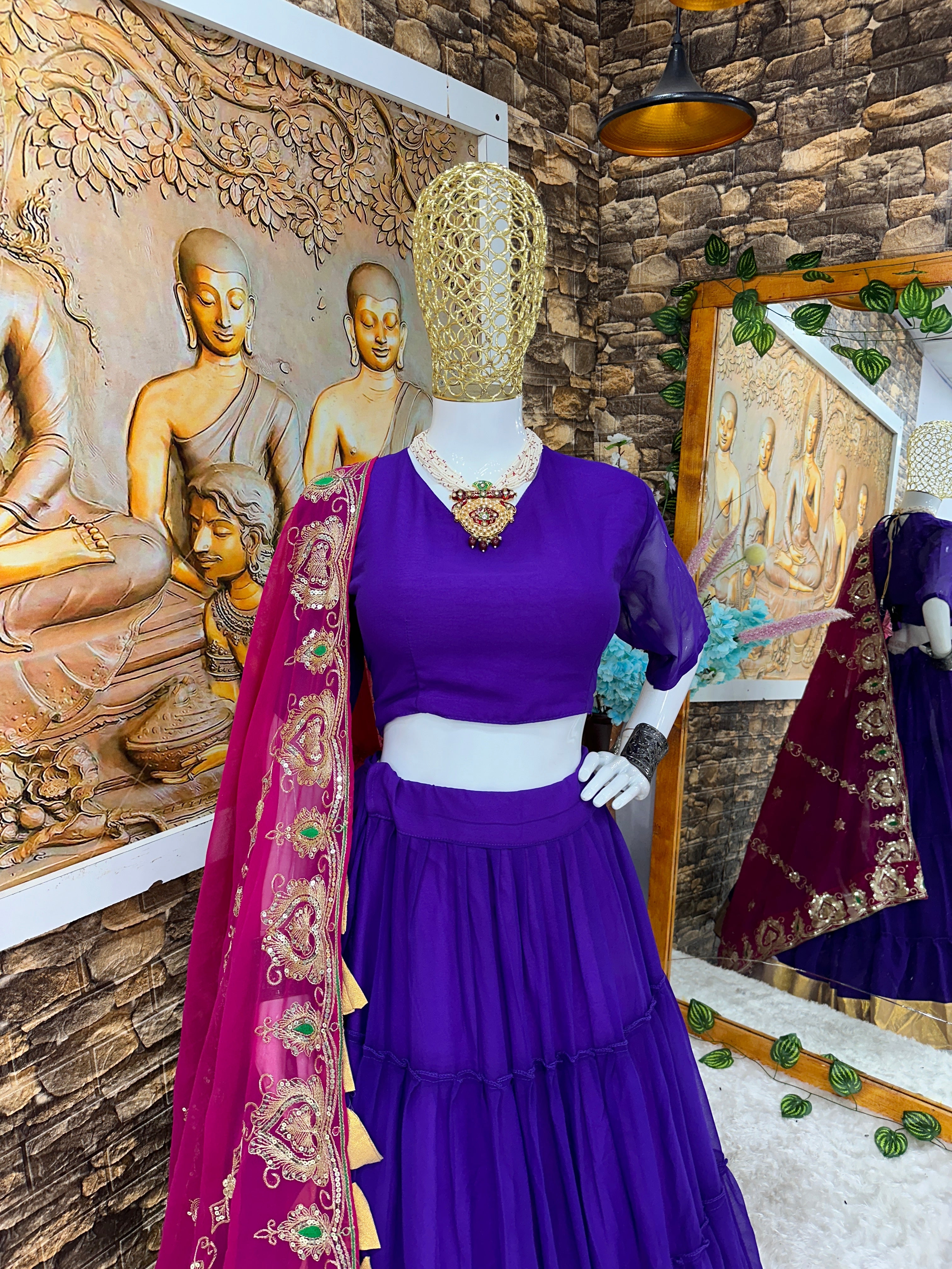 Navratri Special Designer Lehenga Choli With Dupatta