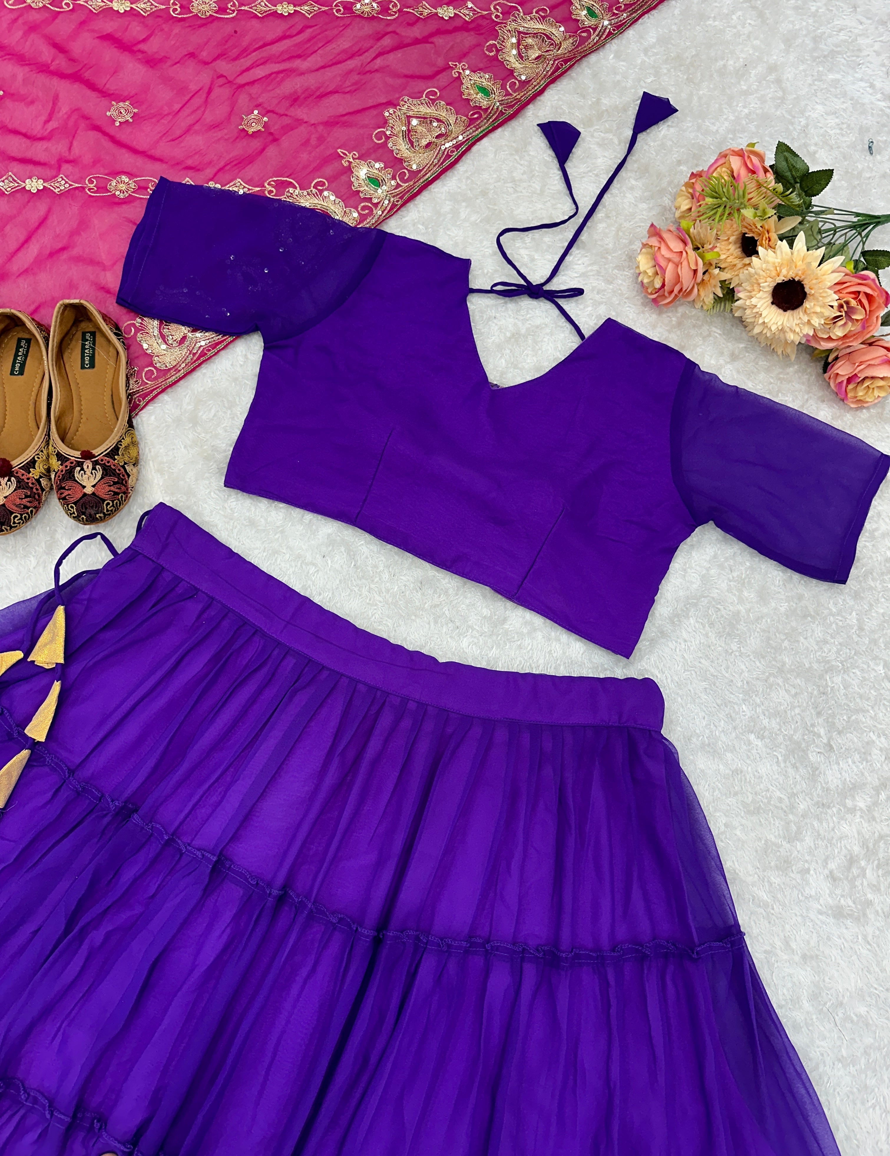 Navratri Special Designer Lehenga Choli With Dupatta