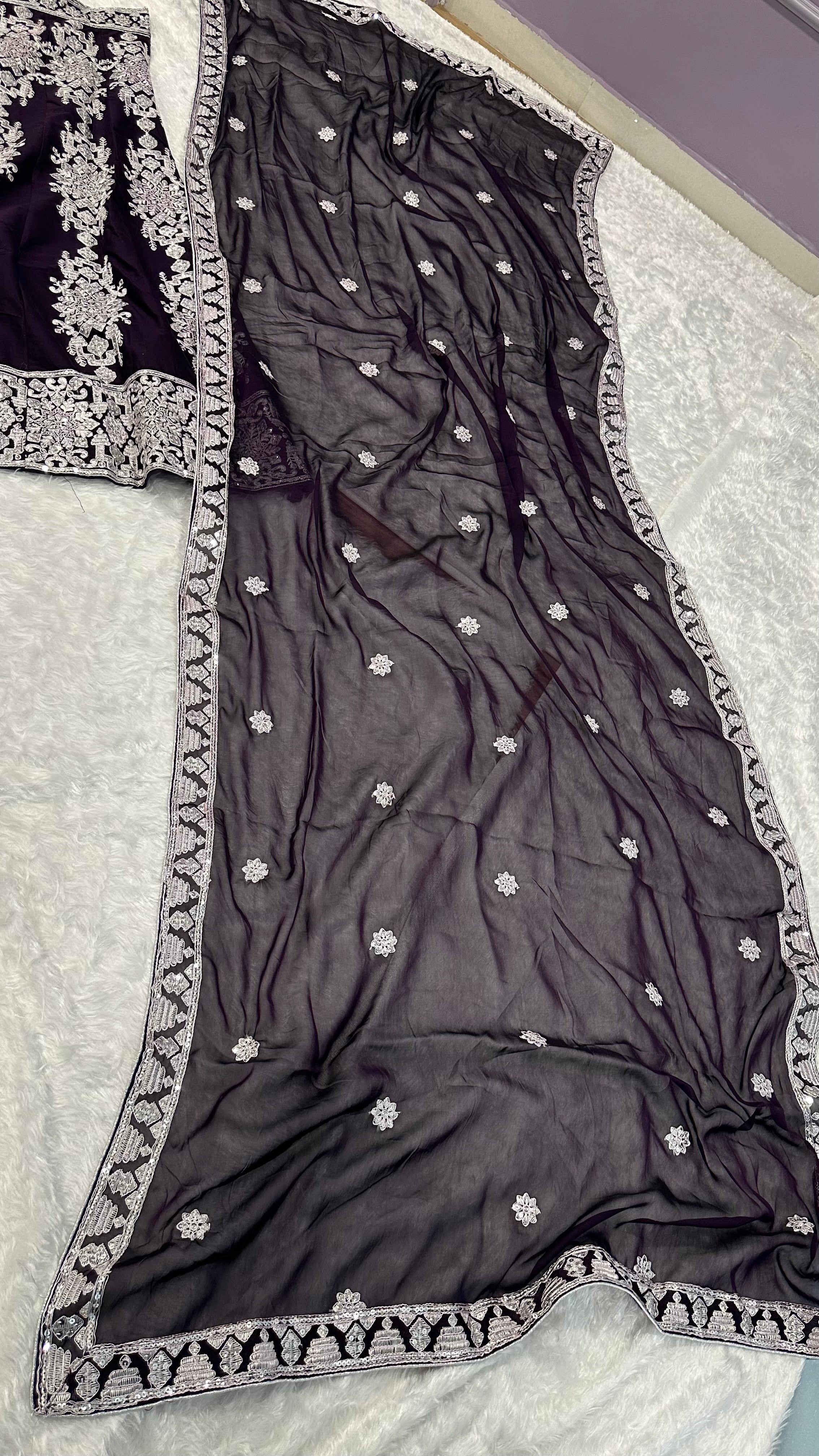 Party Wear Designer Lehenga Choli With Thread & Sequence Work