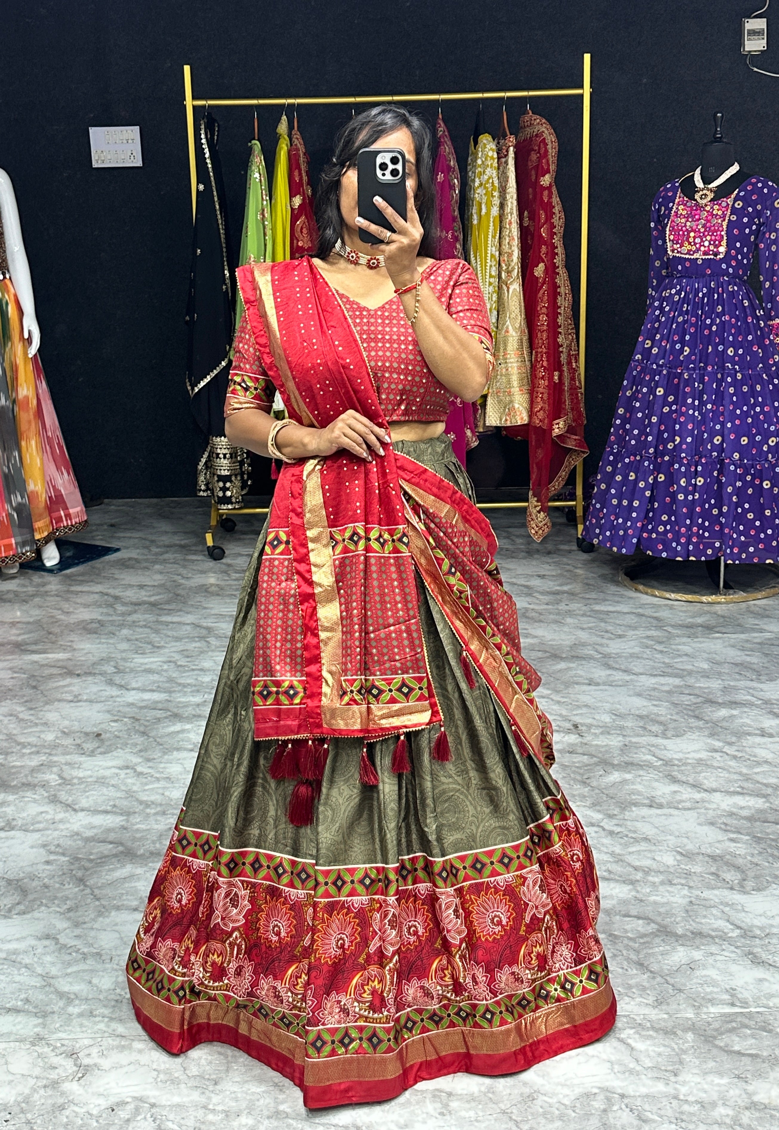 Designer Navratri Special Lehenga Choli With Beautiful Dupatta