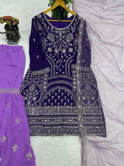 Party Wear Beautiful Top-Bottom And Fancy Dupatta