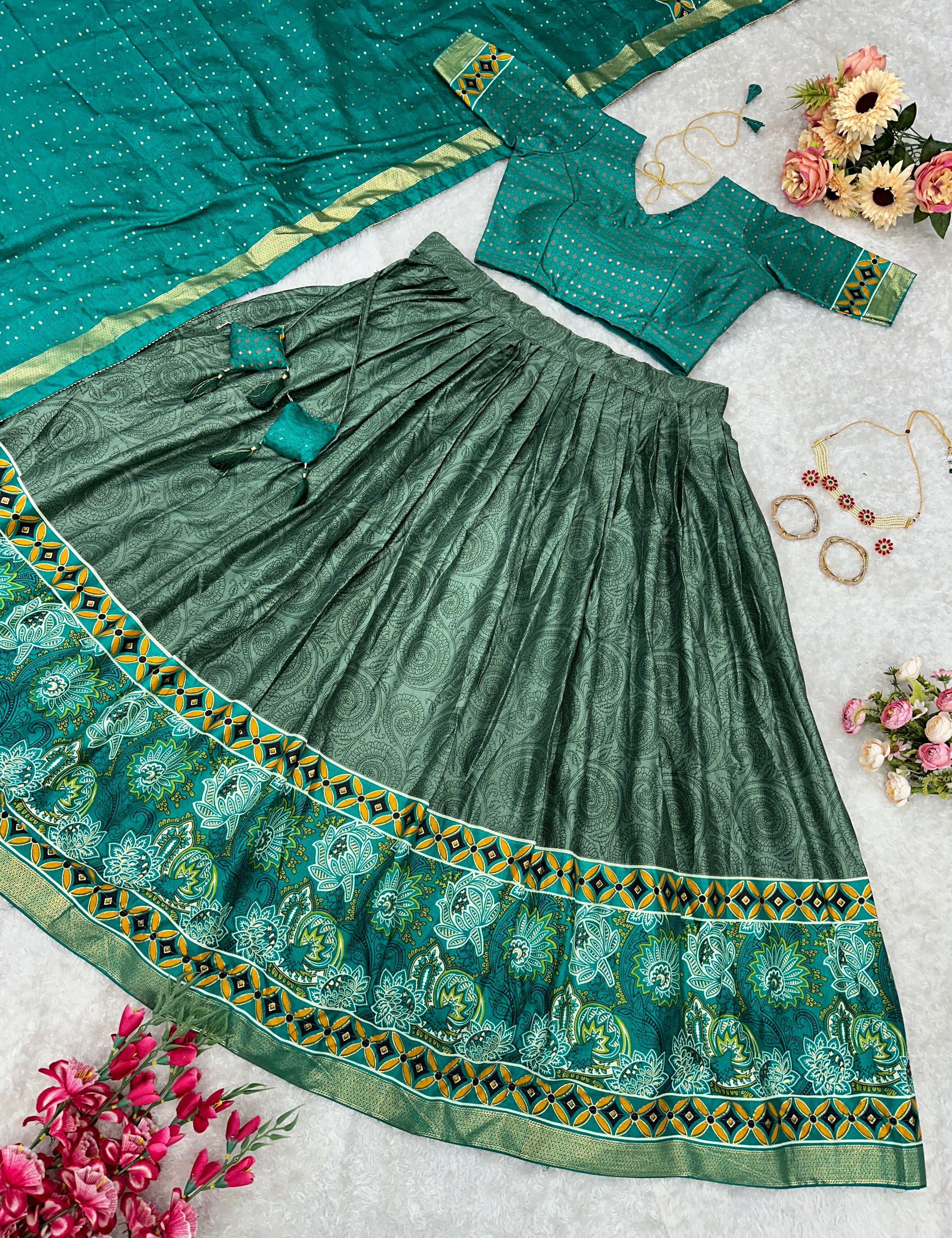 Designer Navratri Special Lehenga Choli With Beautiful Dupatta