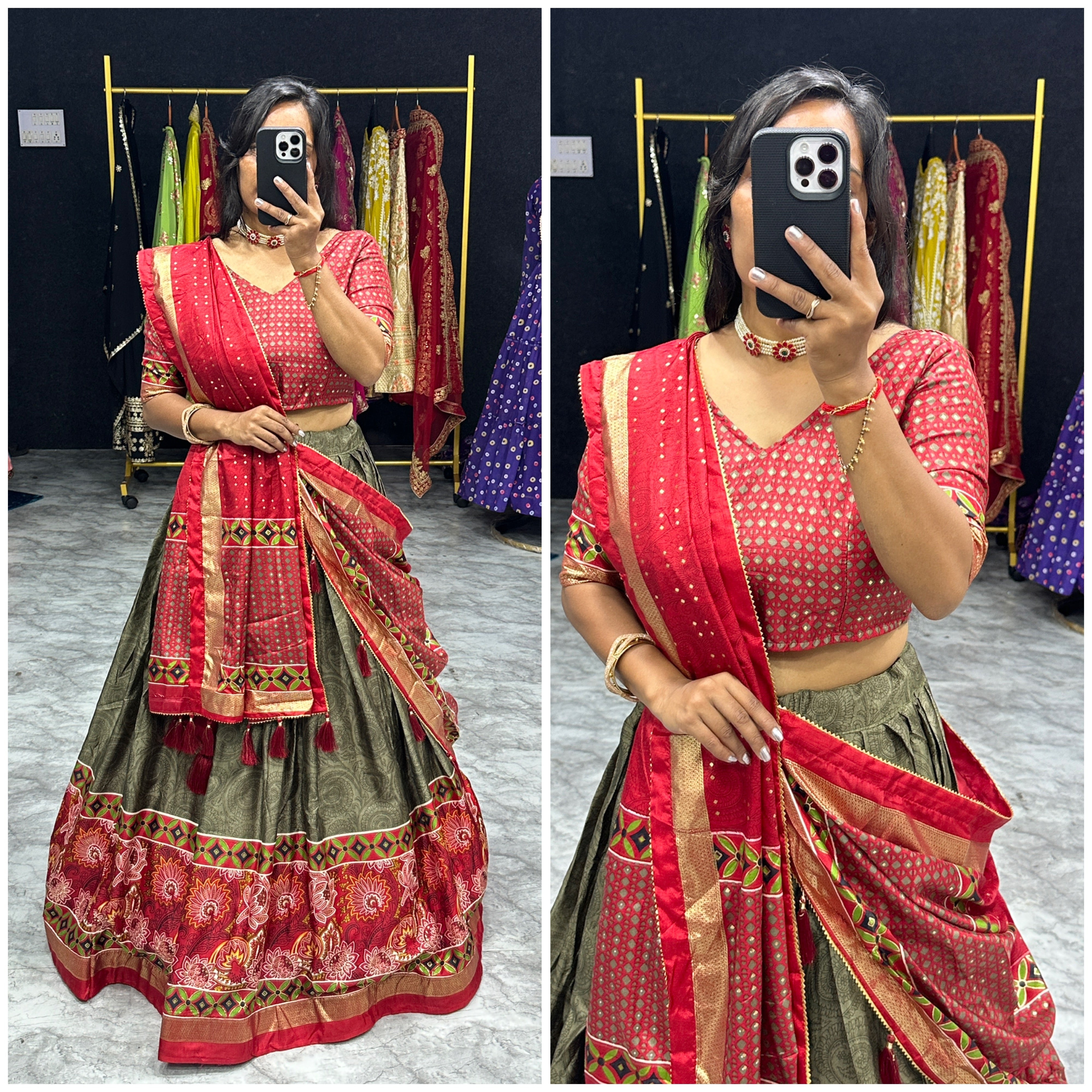Designer Navratri Special Lehenga Choli With Beautiful Dupatta