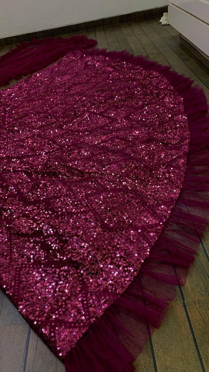 Party Wear Lehenga Choli With Thread & Sequence Work