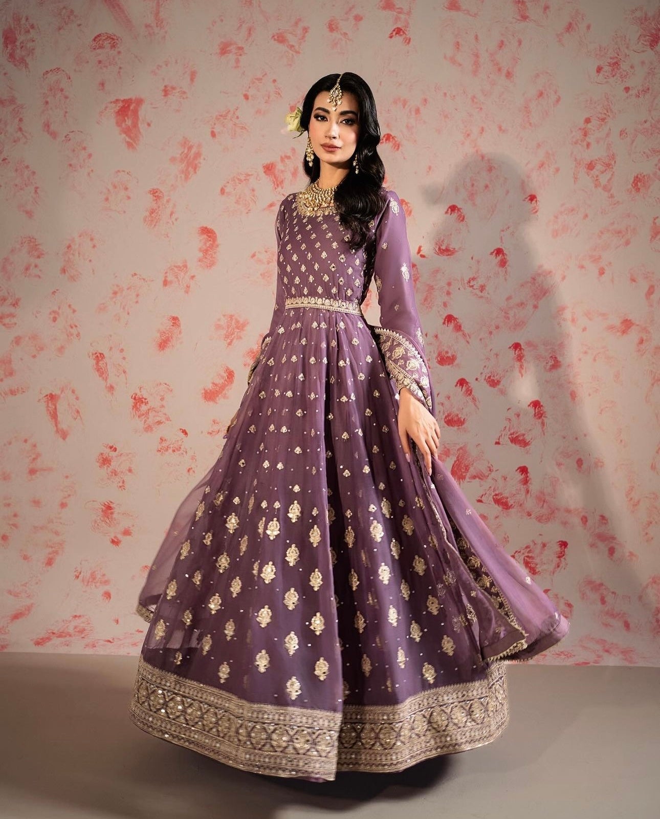 Beautiful Party Wear Gown -Pent And Dupatta