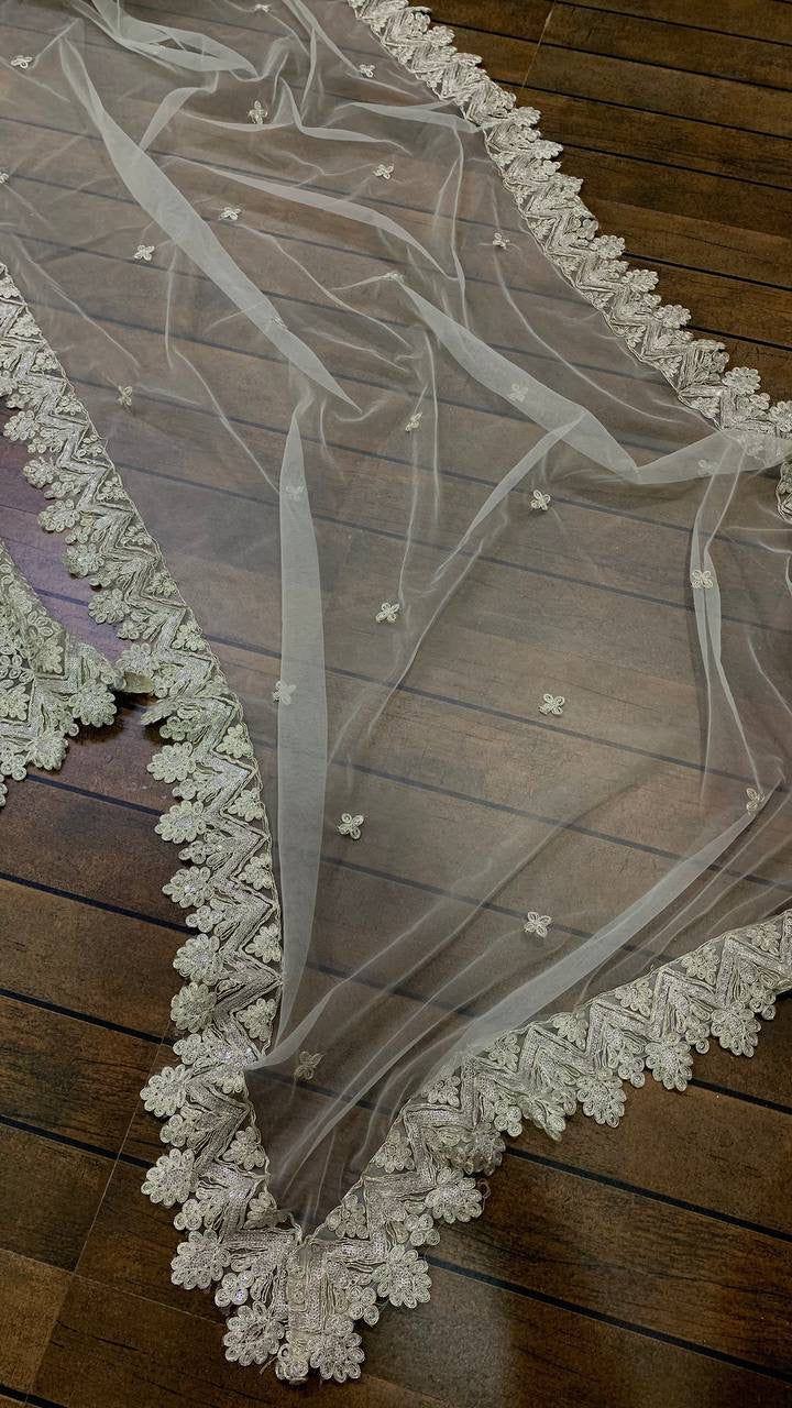 Designer Party Wear Lehenga Choli With Dori & Sequence Work