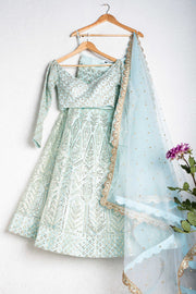 Party Wear Designer Lehenga Choli With Dori And Zari Work
