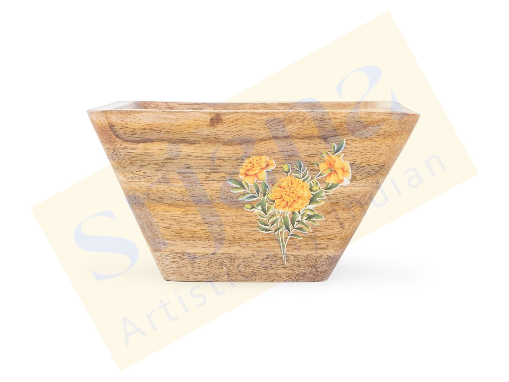 Handcrafted Wooden Fruit Bowl