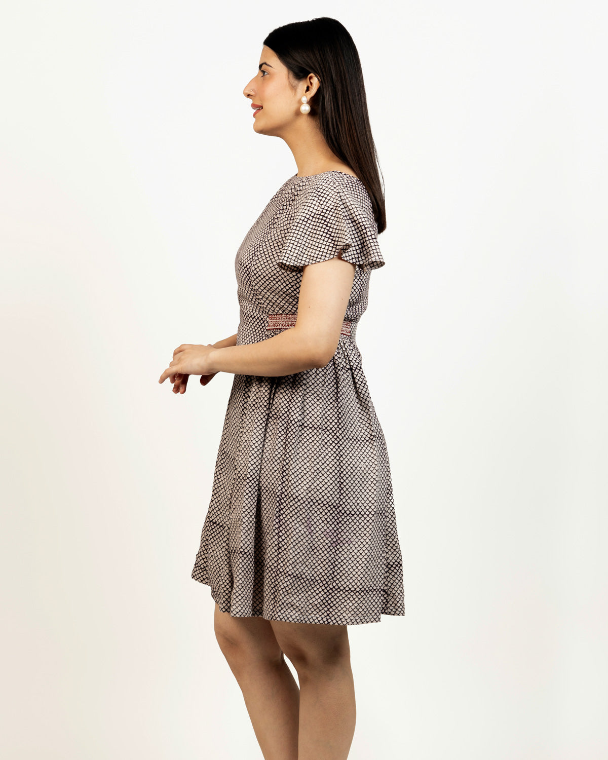 PAPRIKA FLUTTER DRESS