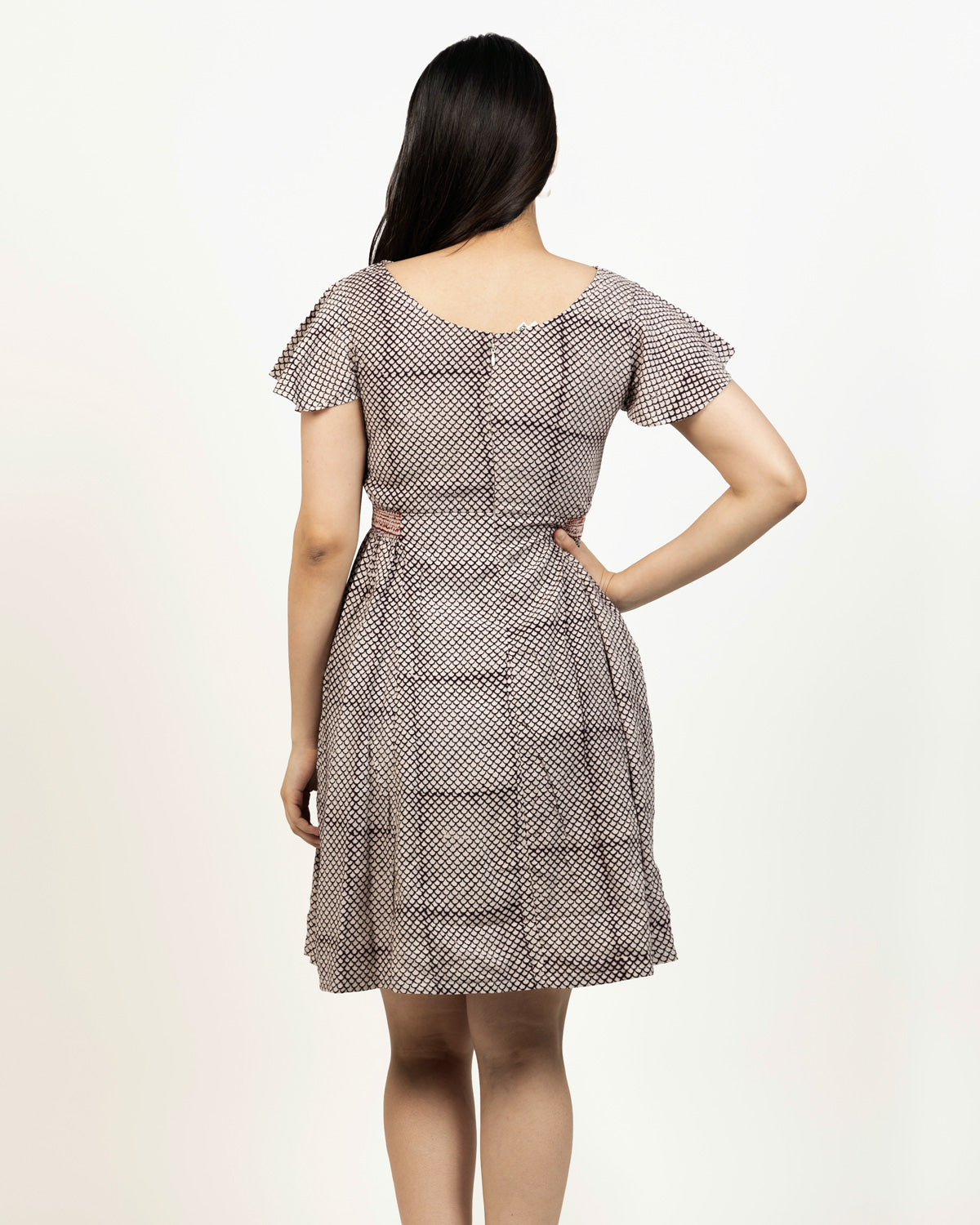 PAPRIKA FLUTTER DRESS