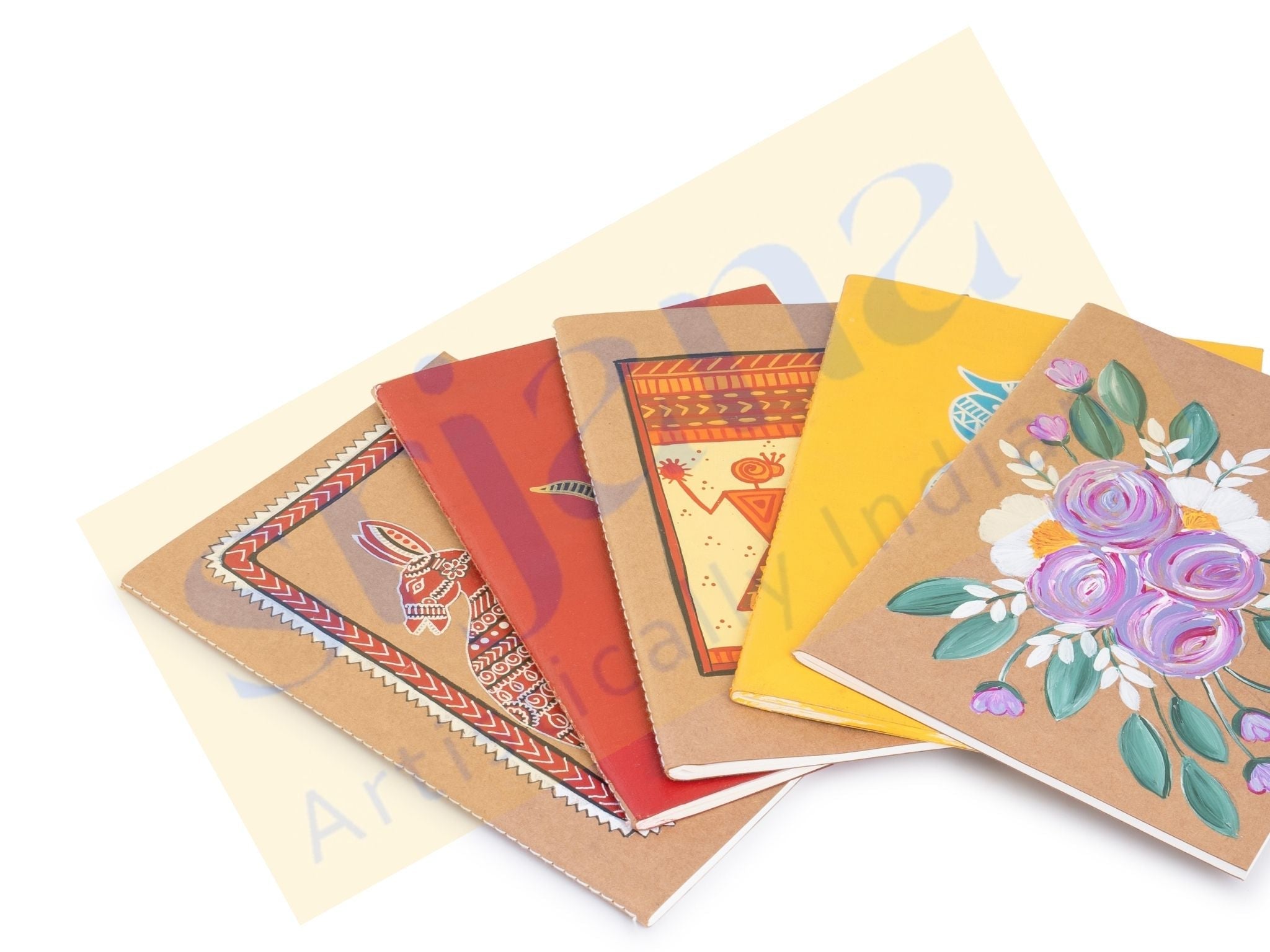 Hand-Painted Diaries