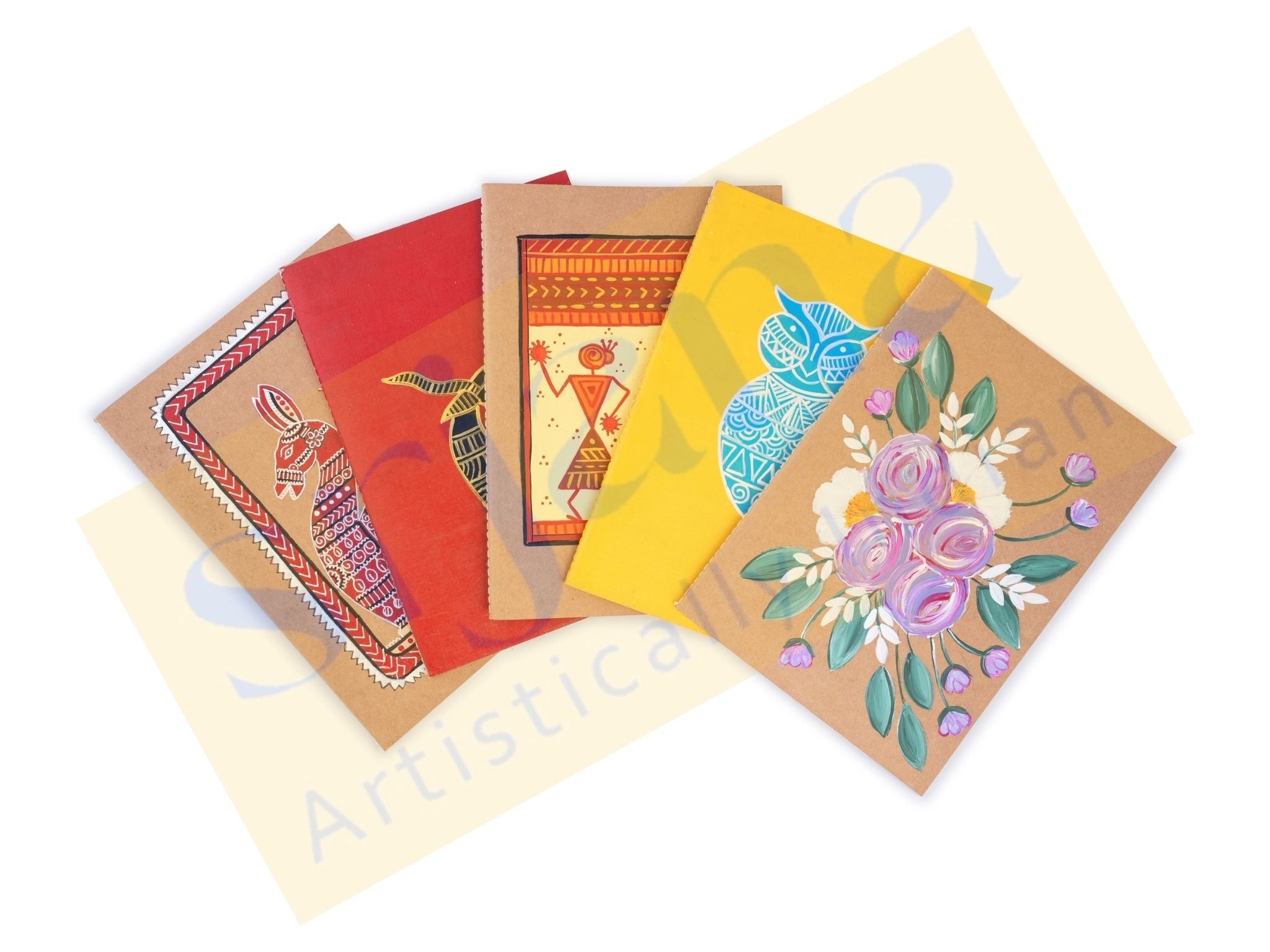 Hand-Painted Diaries