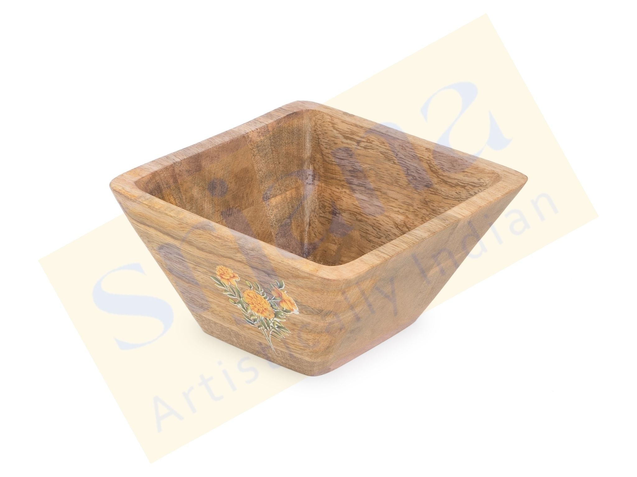 Handcrafted Wooden Fruit Bowl