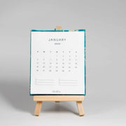 Hand Pressed Desk 2026 Calendar