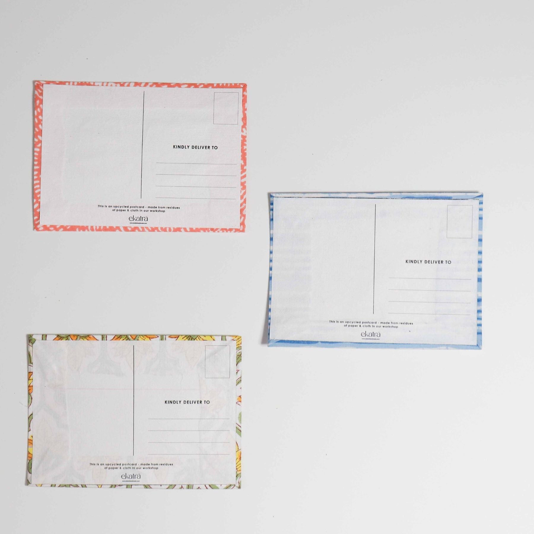 Up-cycled Postcards