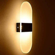 Rounded Acylic Wall Light - 15 Watt