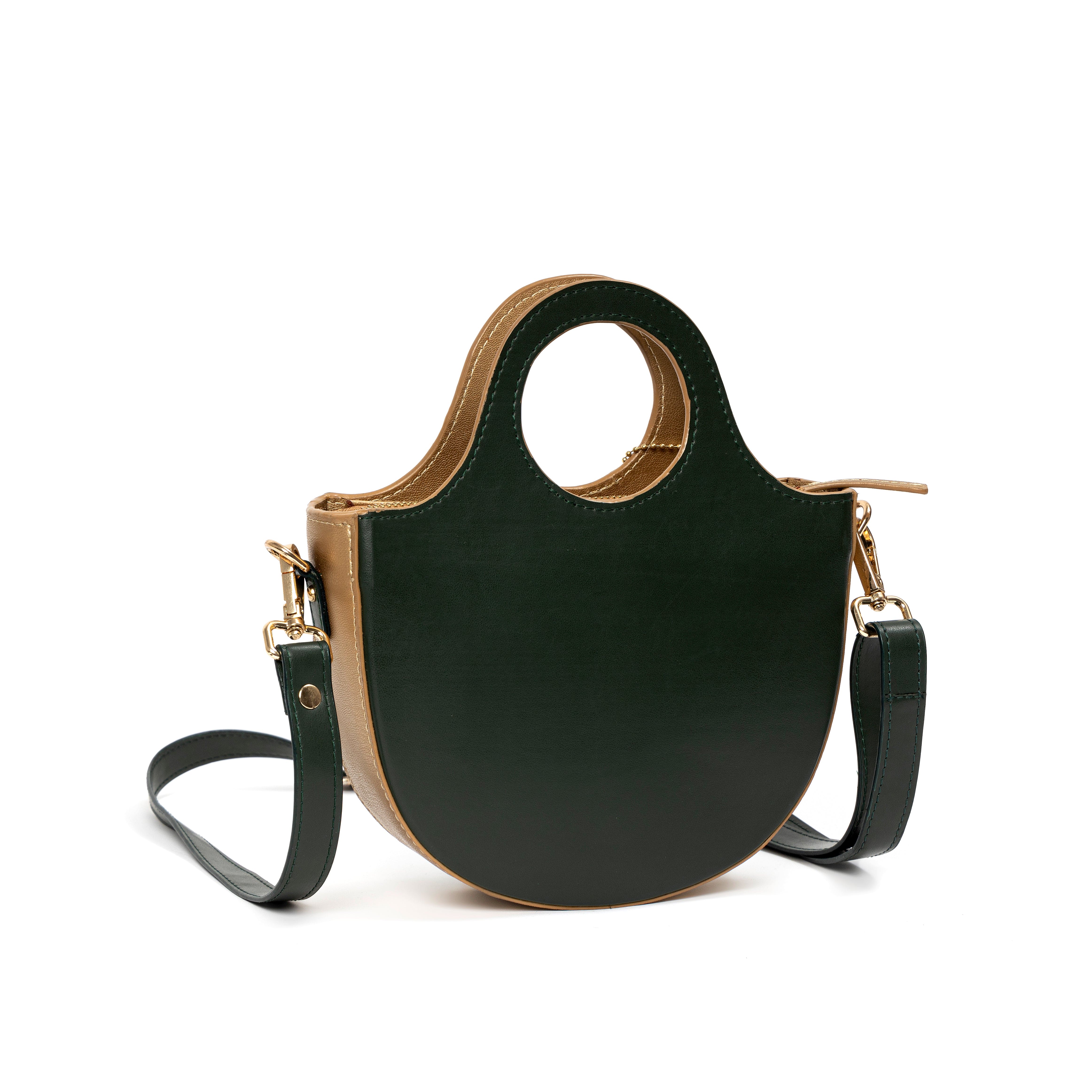 Savannah Vegan Leather Sling - Gold