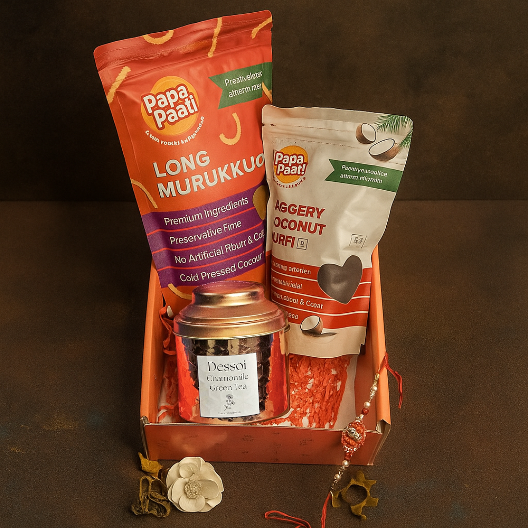 The Calm & Crunch Rakhi Box | Limited Edition