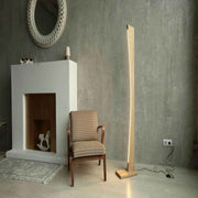 Arcus Wooden Floor Lamp - 24 Watt