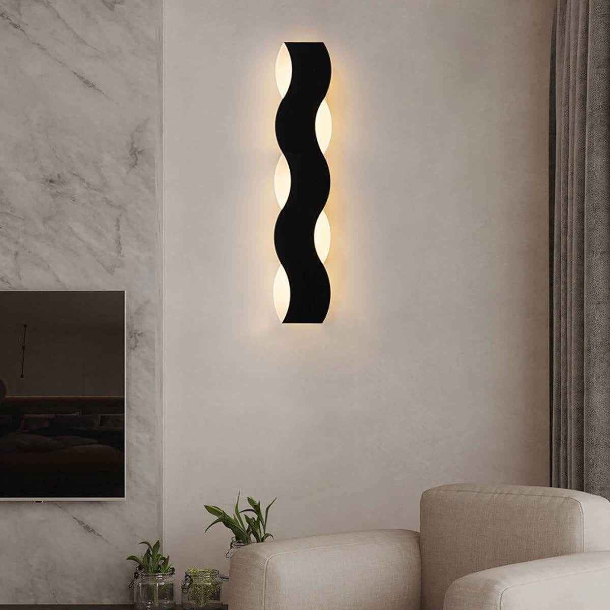 Infinite S Shape Wall Light – 12W