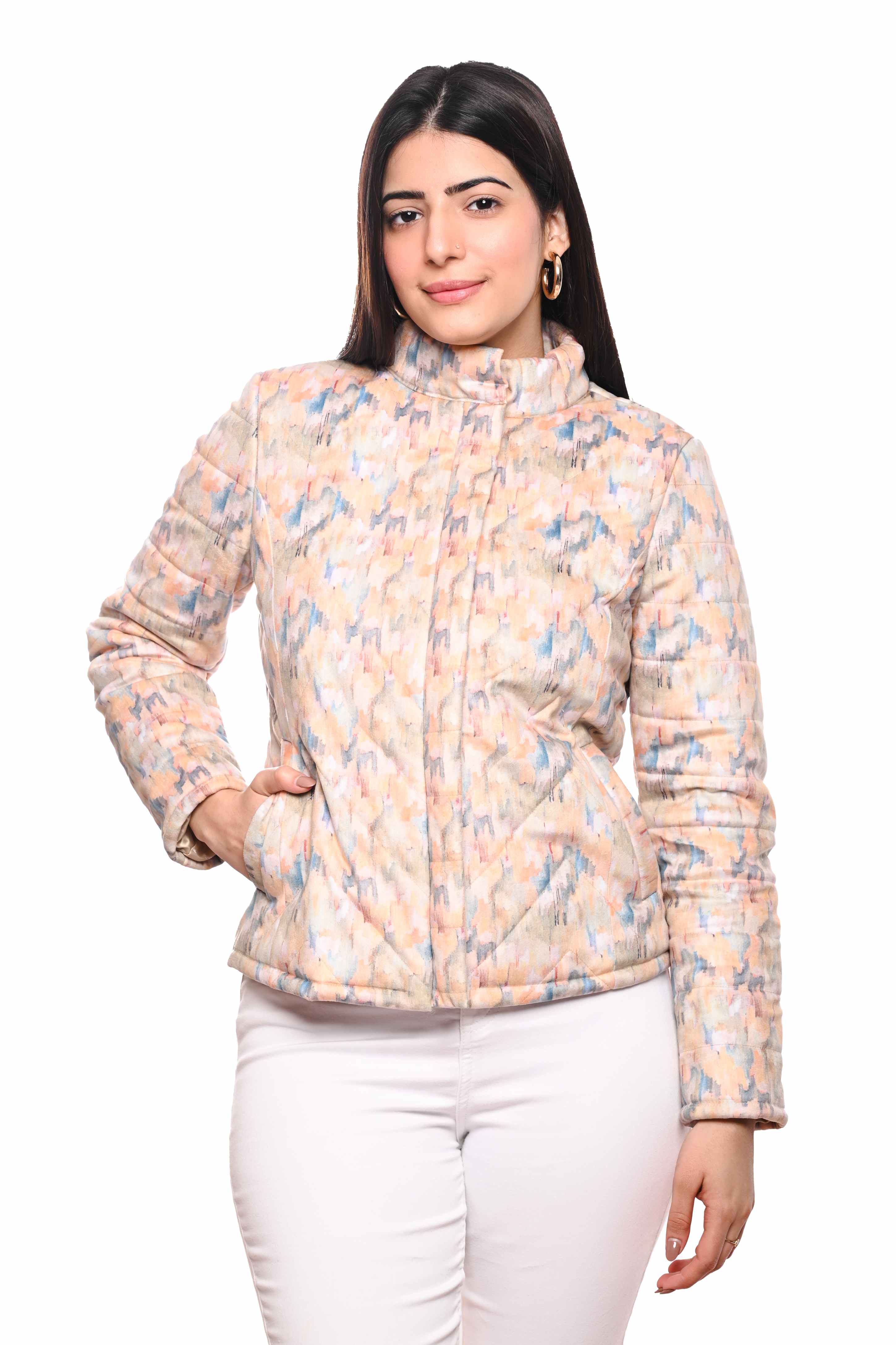 INTANGIBLE DREAM VELVET PUFFER JACKET
