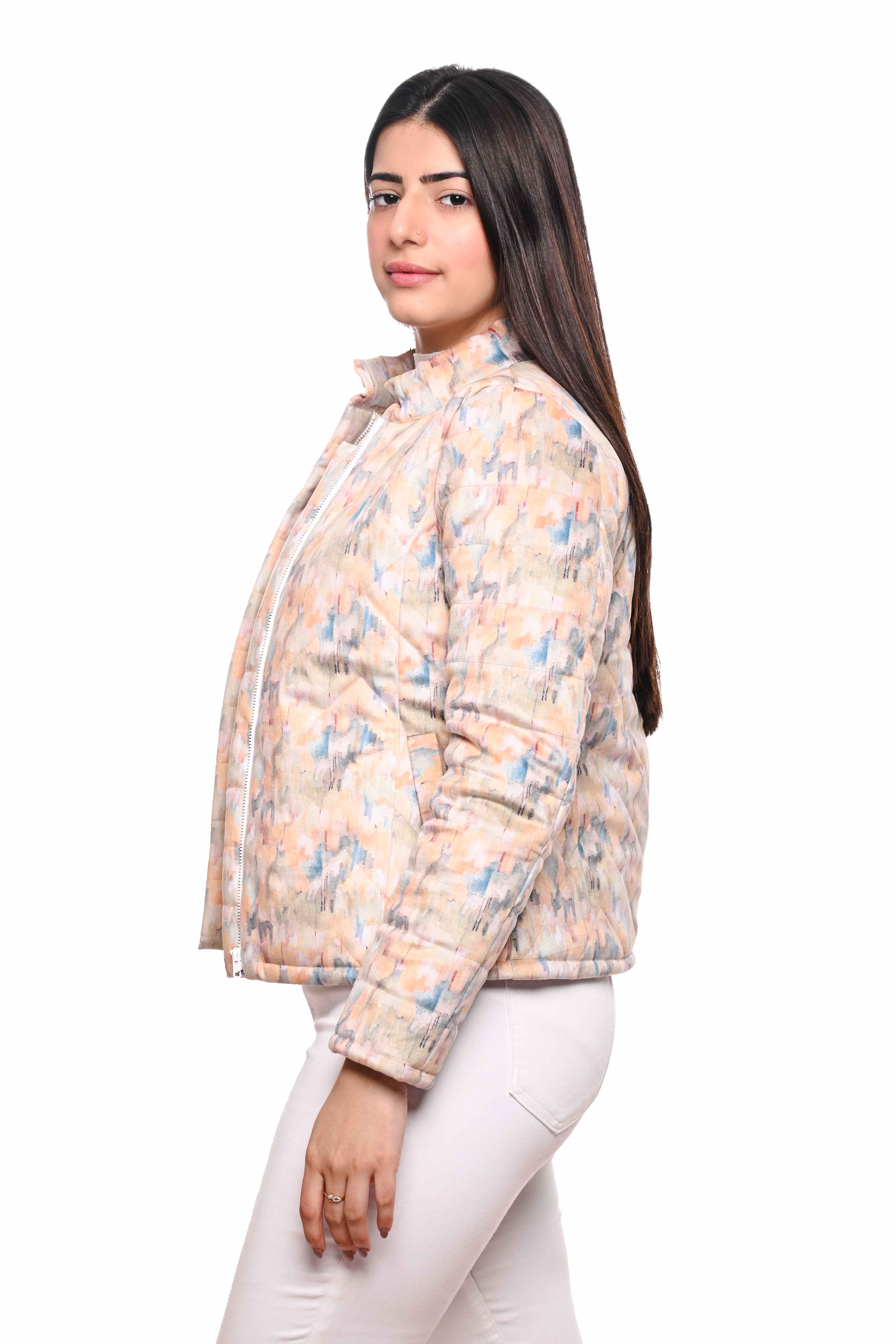 INTANGIBLE DREAM VELVET PUFFER JACKET