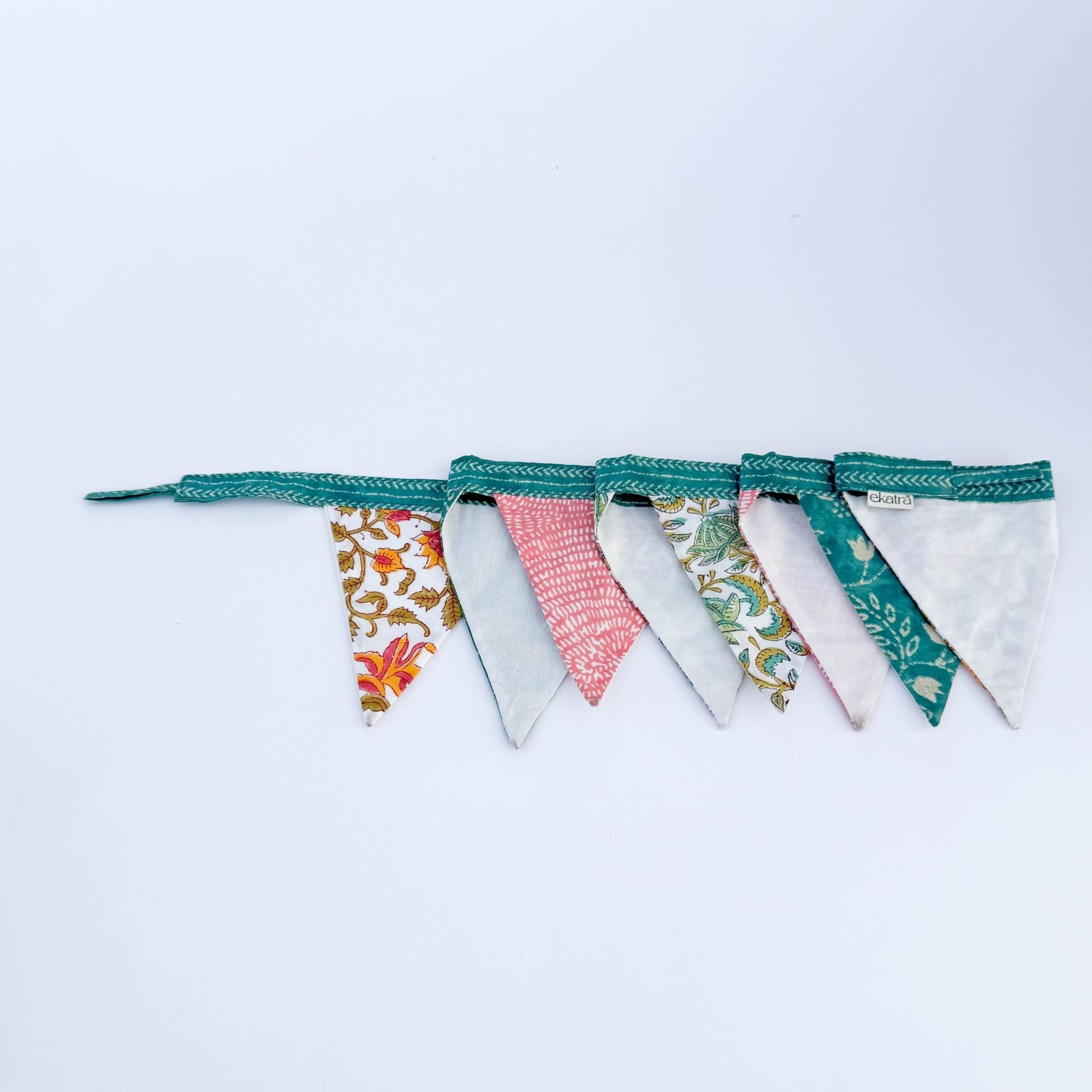Sustainable Cotton Bunting by Ekatra - Assorted