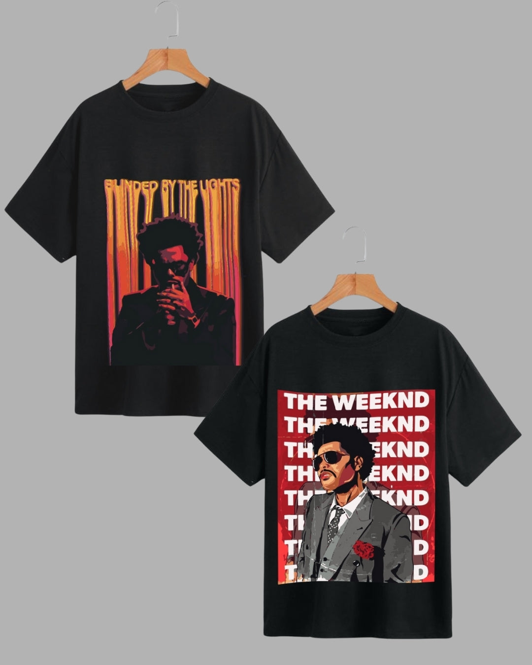 Women's The Weekend Oversized Tee Duo: Blinded By The Lights & The Weekend