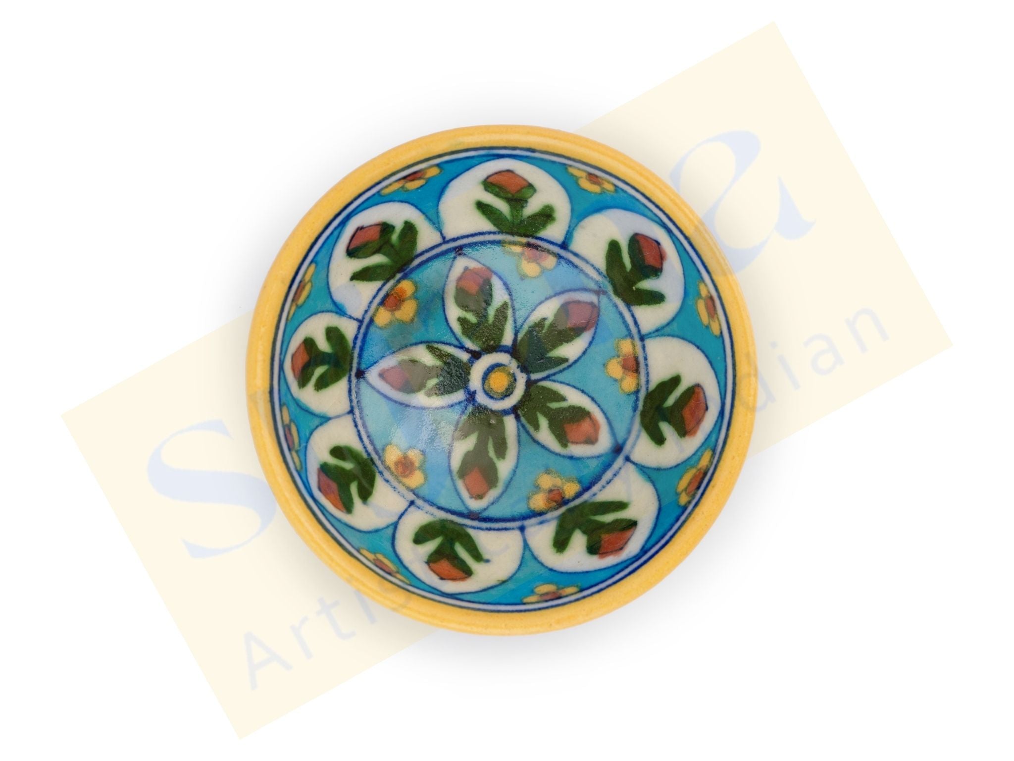 Blue Pottery Bowl