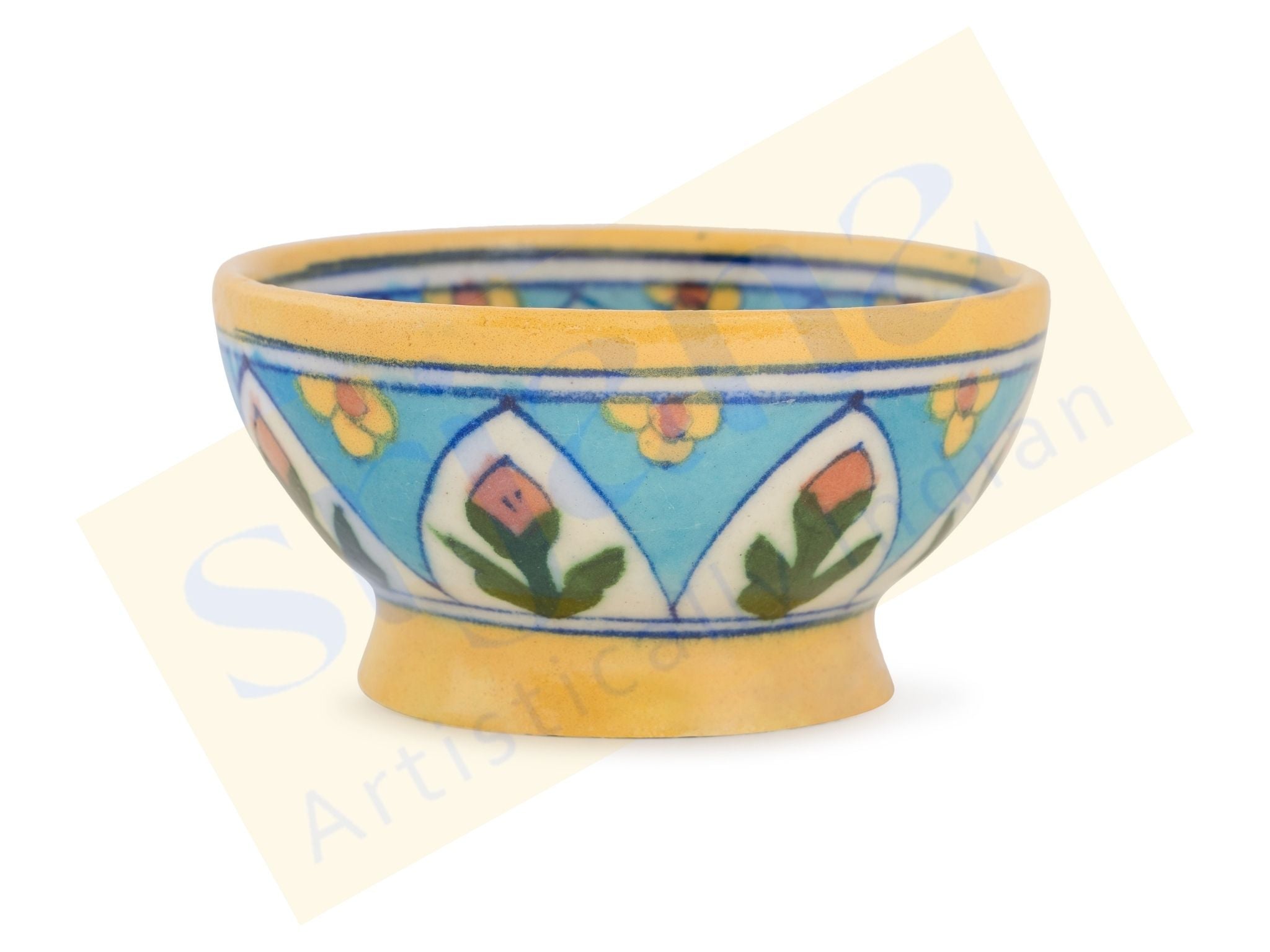 Blue Pottery Bowl