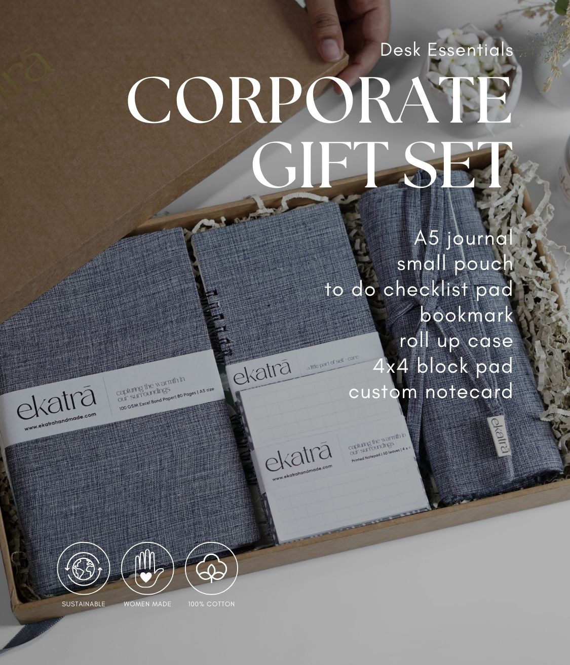 Ekatra Premium Corporate Gift set -  Desk Essentials