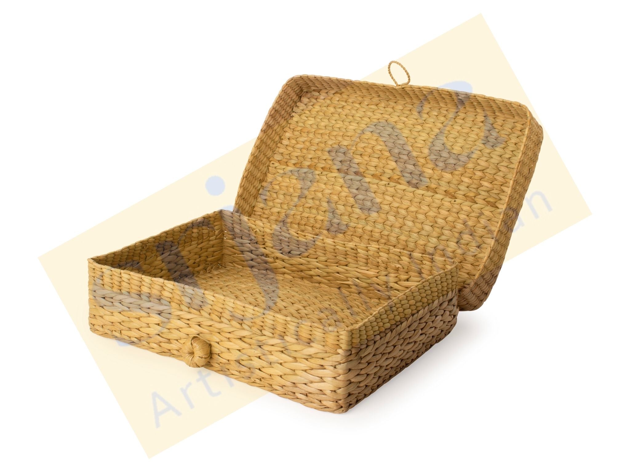Kauna Grass Trousseau Basket With Closure