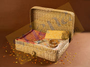 Kauna Grass Trousseau Basket With Closure