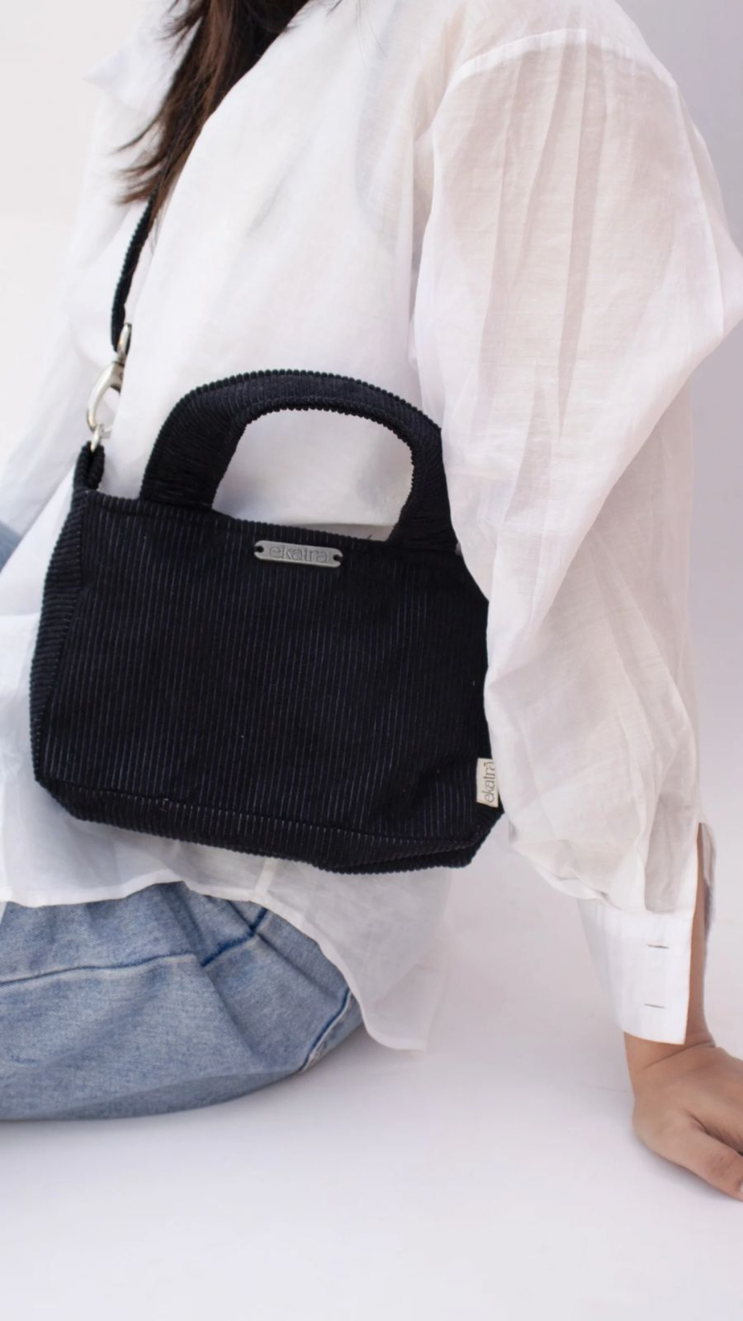 Corduroy Mini Tote