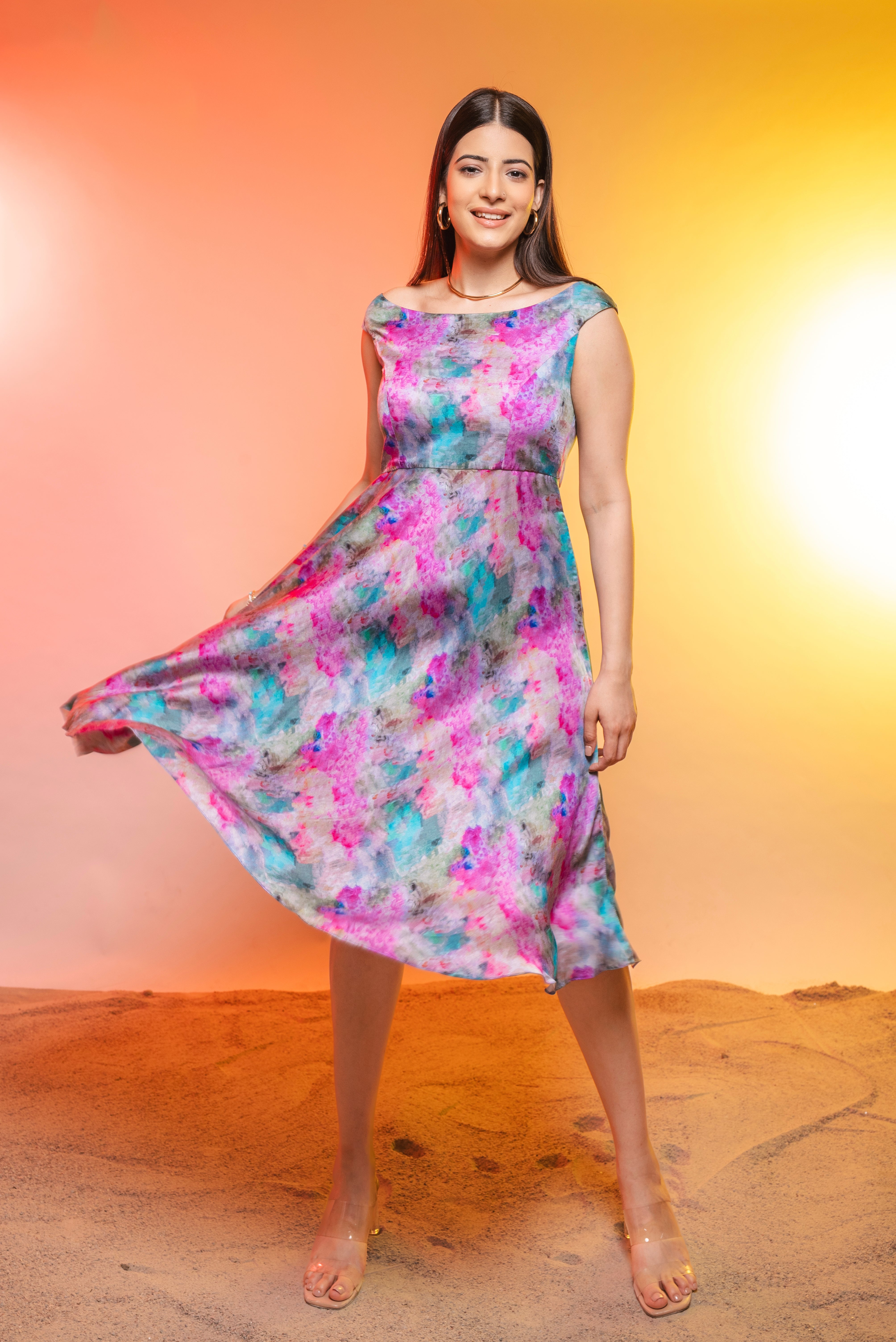 AURORA OFF SHOULDER DRESS