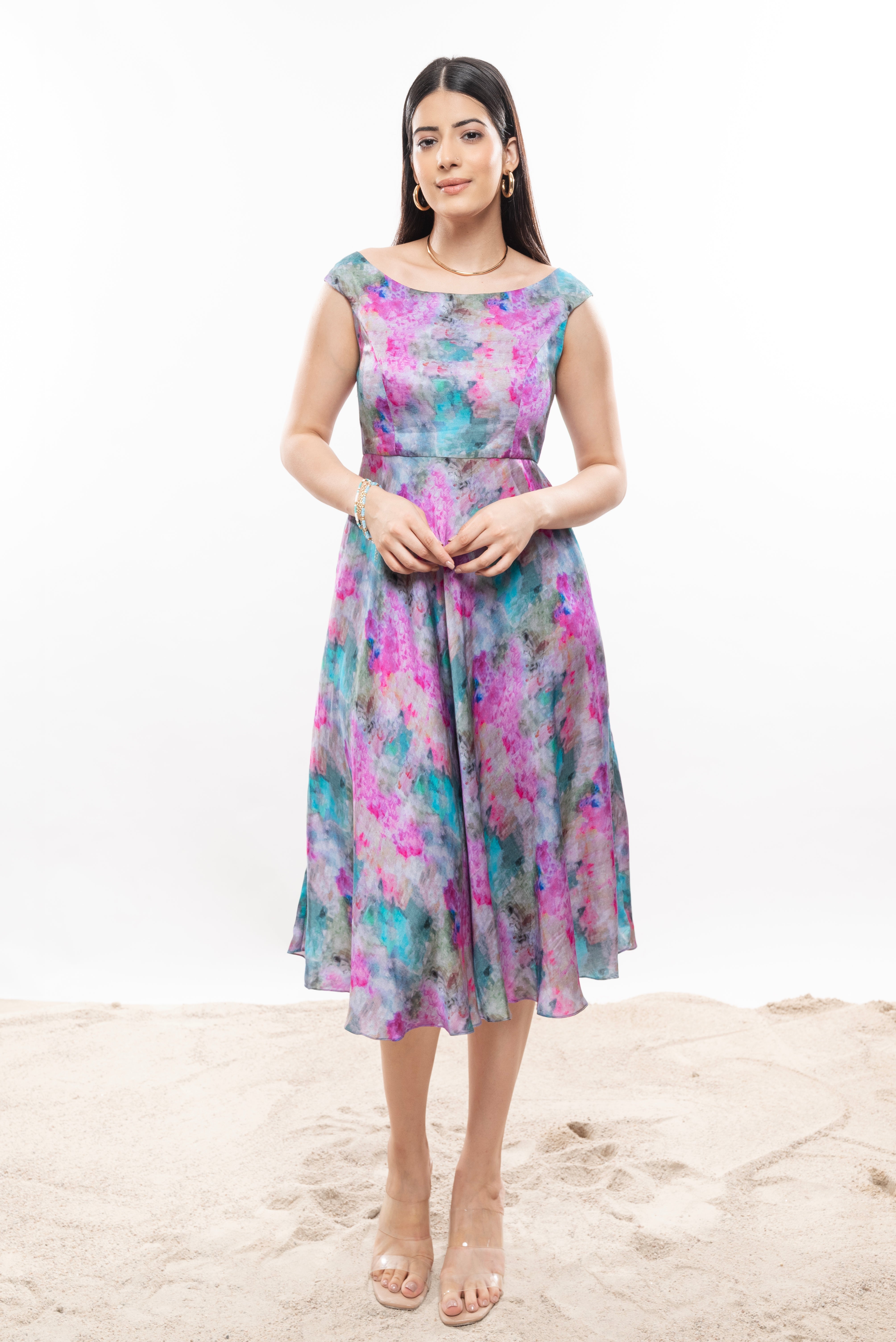 AURORA OFF SHOULDER DRESS